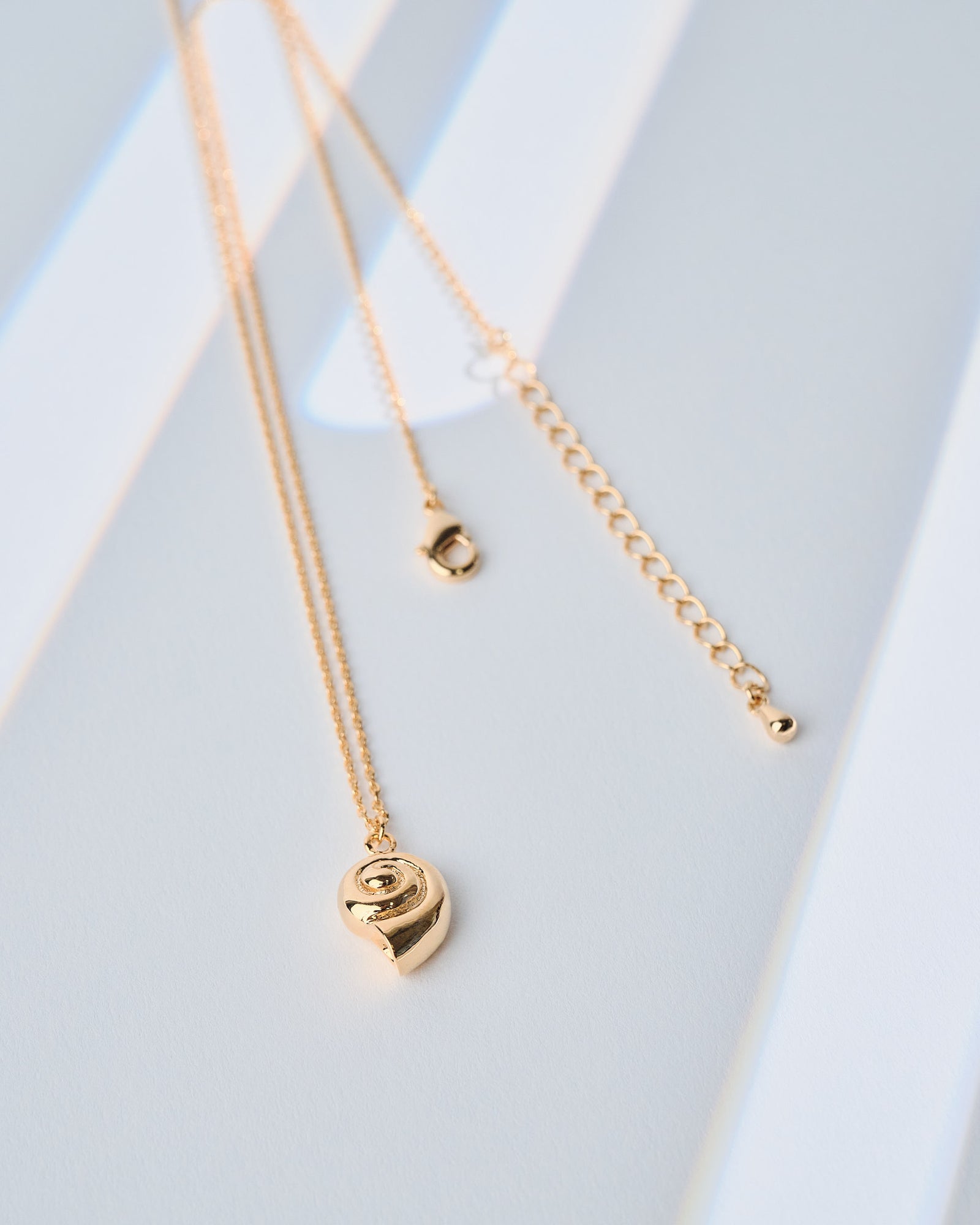 18K Plated Caracolito Necklace