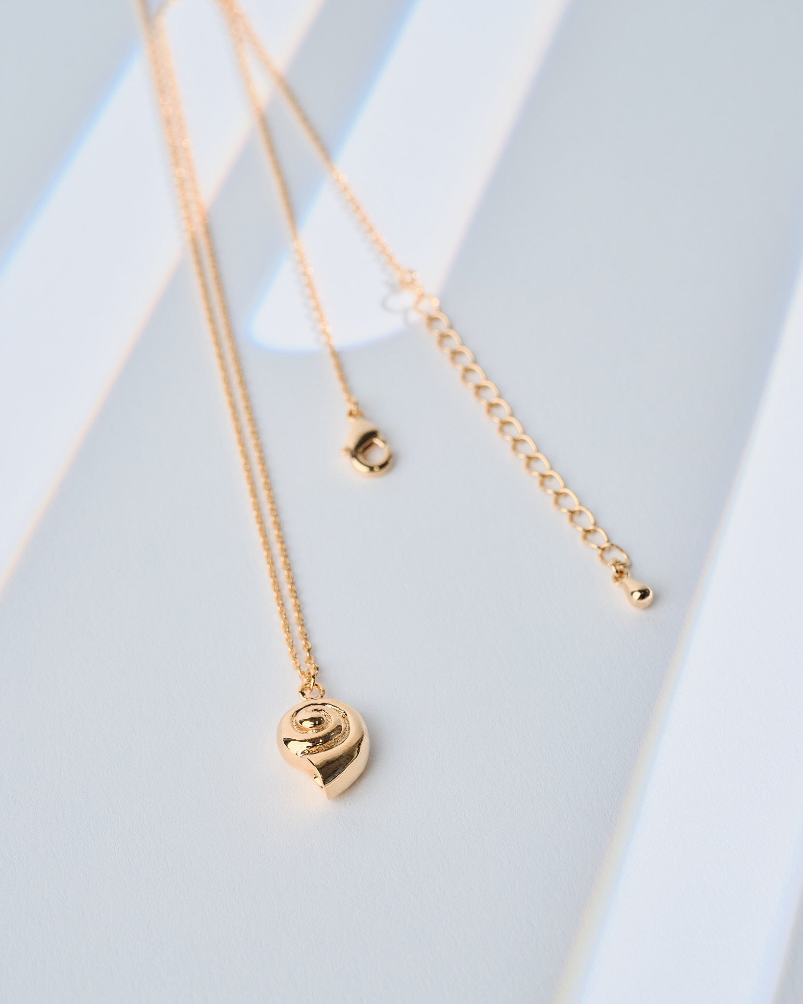 18K Plated Caracolito Necklace