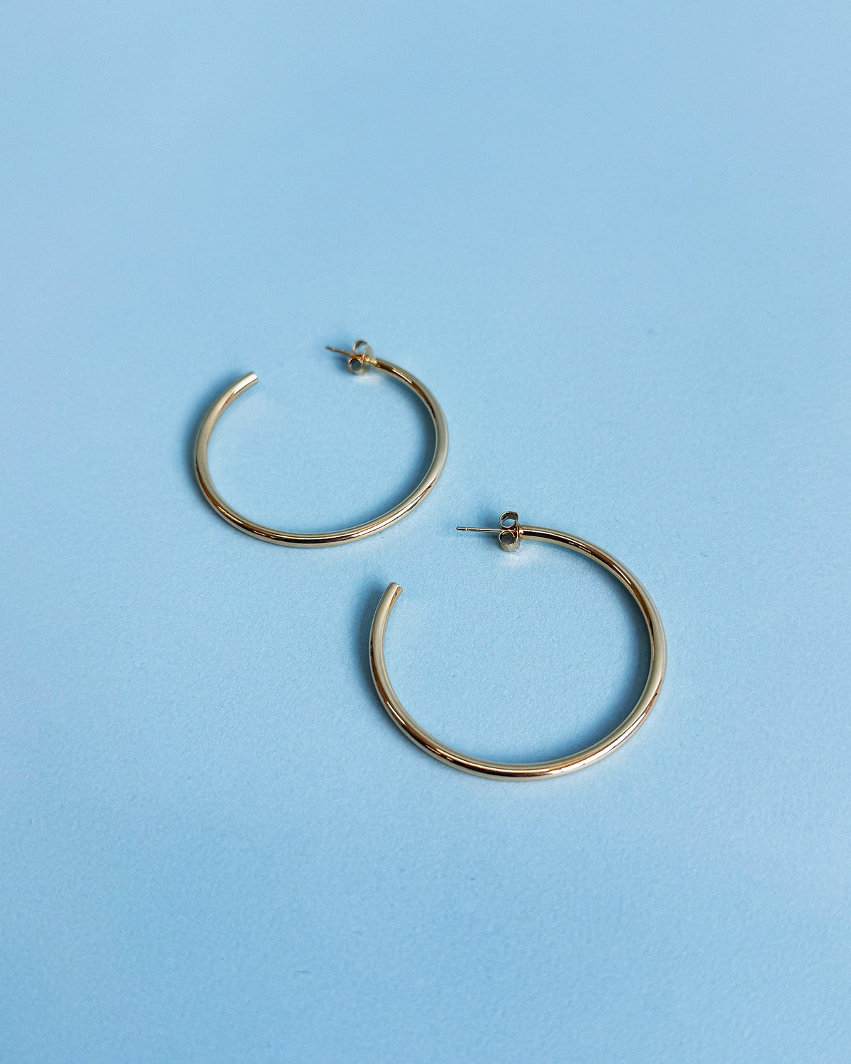 16K Plated Classic Hoop
