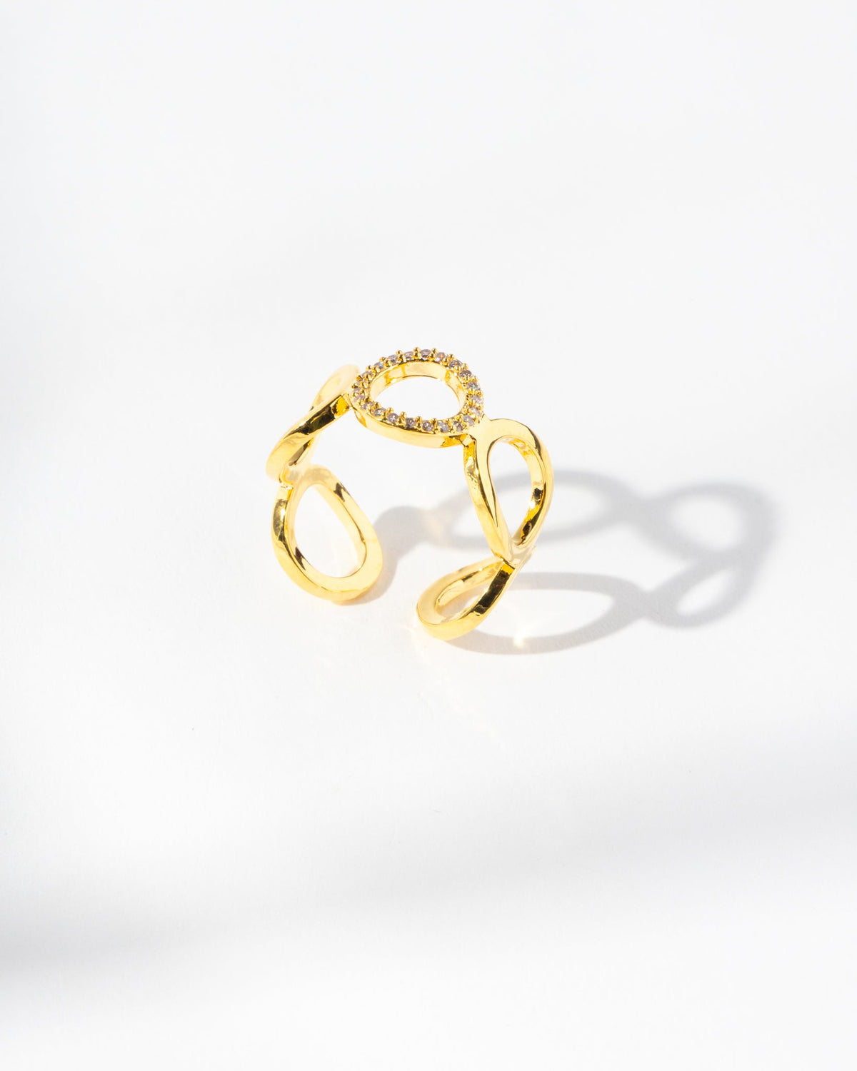 18K Plated Gaurav Ring