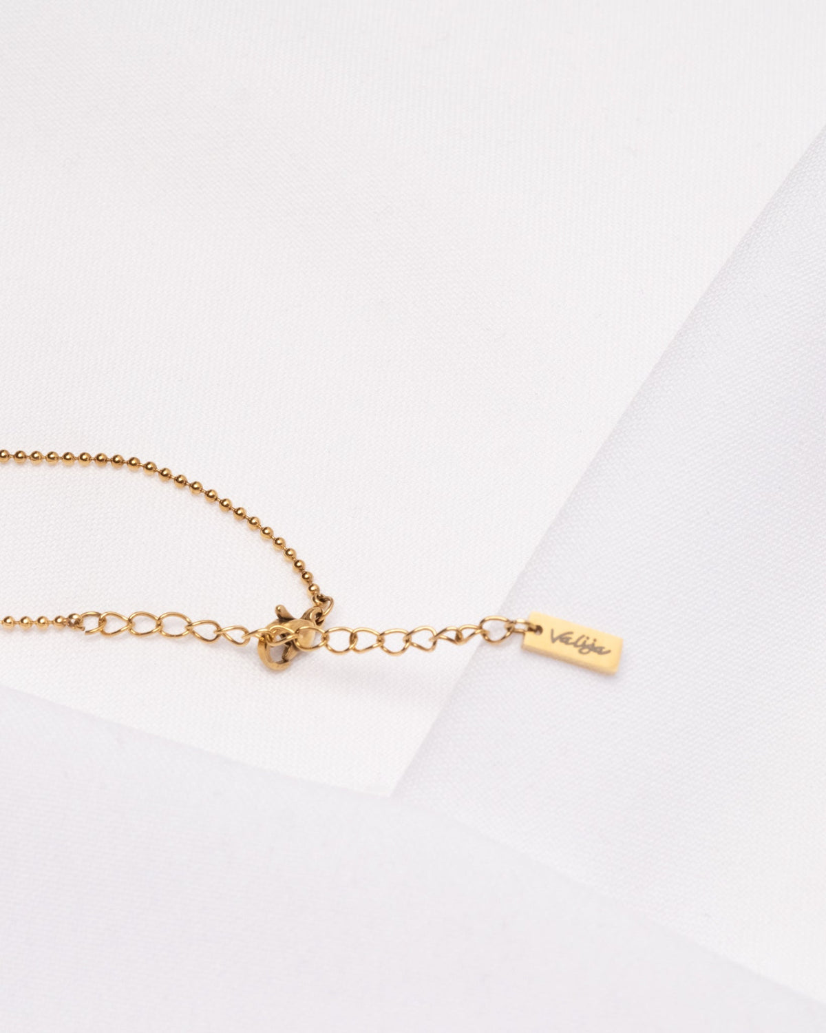 18K Plated Domino PR Necklace