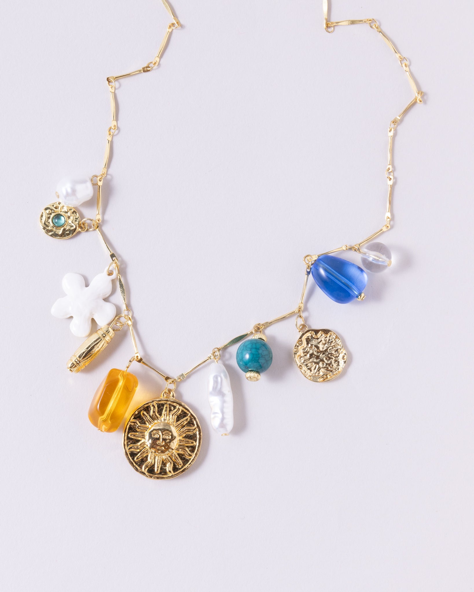 16K Plated Ida Necklace