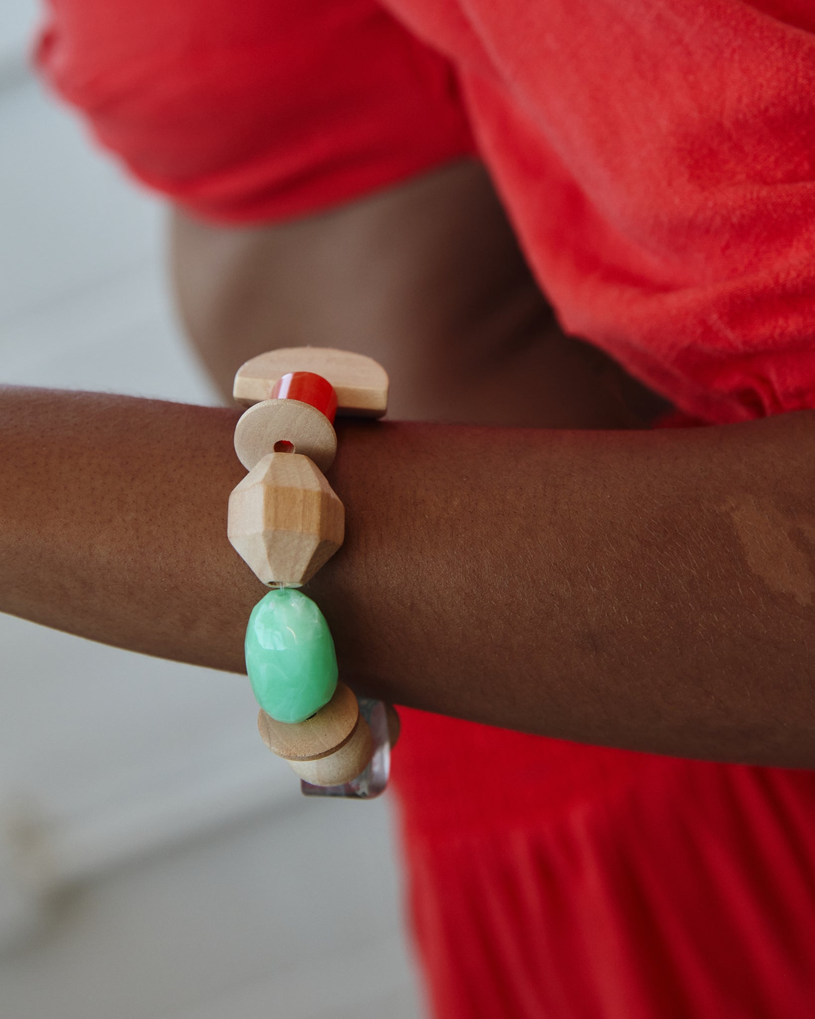 Wood & Stones Bracelet