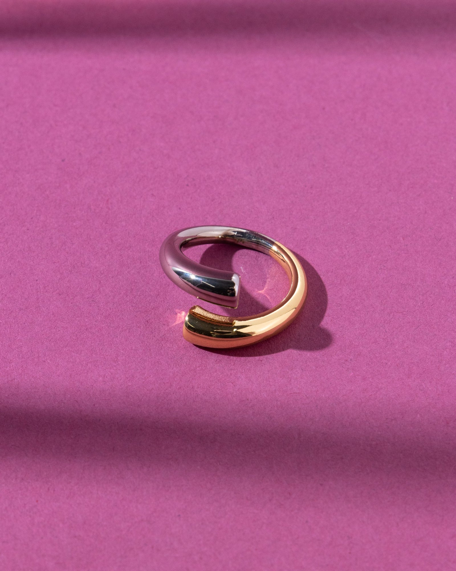 16K Plated Mixed Ring