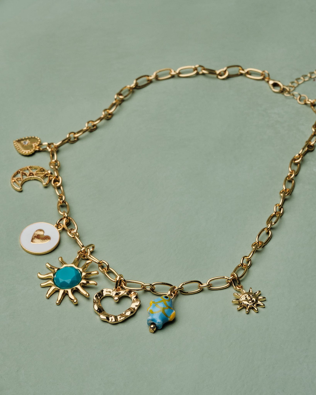 16K Plated Darla Necklace