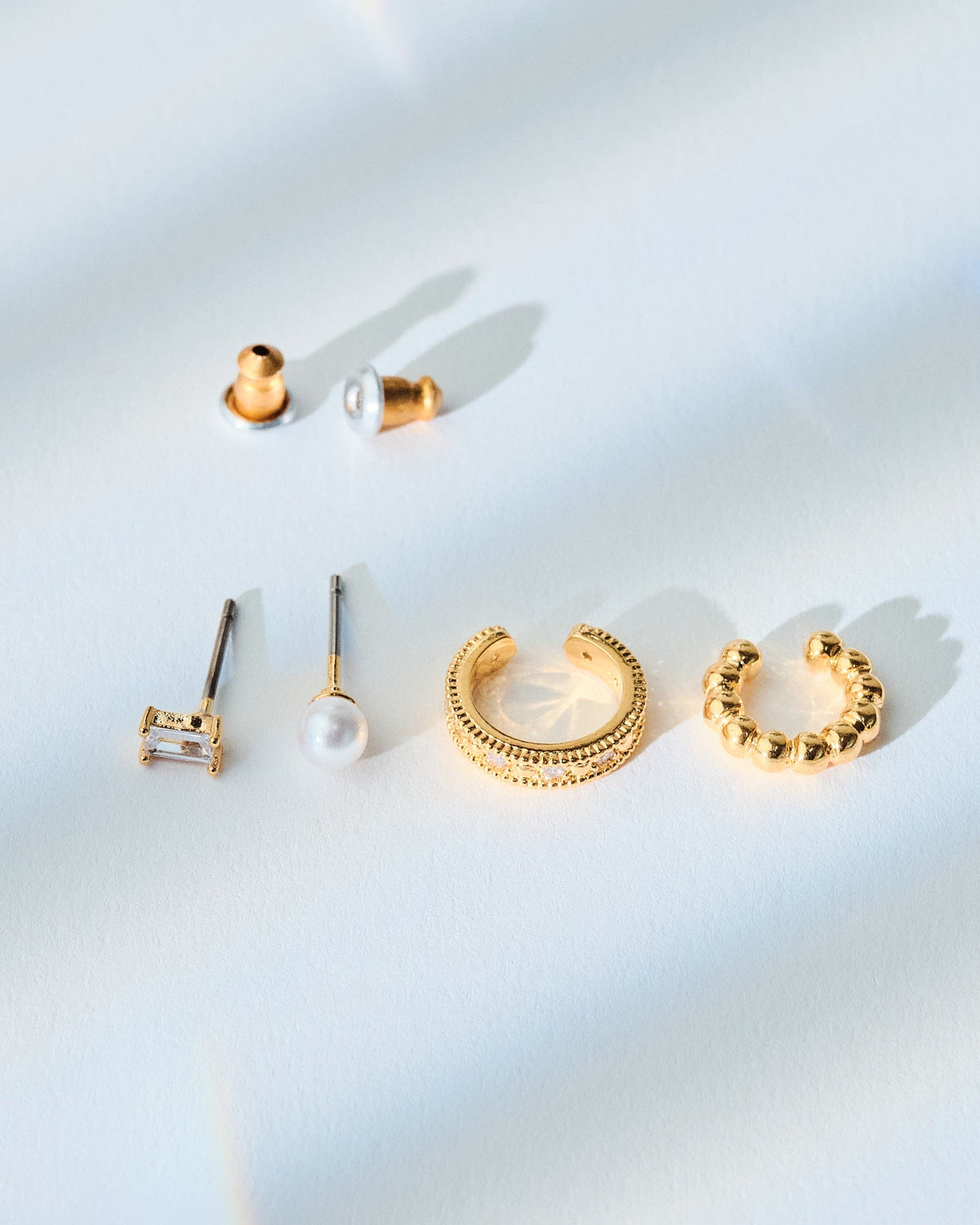 16K Plated Ready To Party Earrings Set