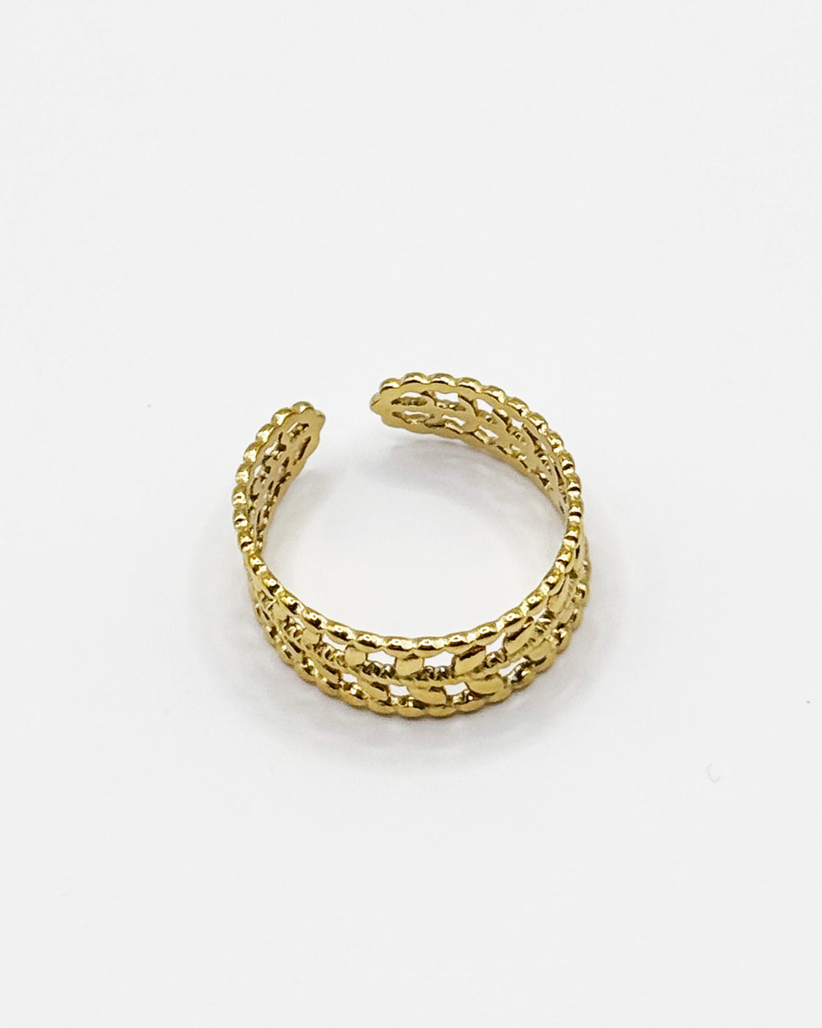 18K Plated Grecia Ring