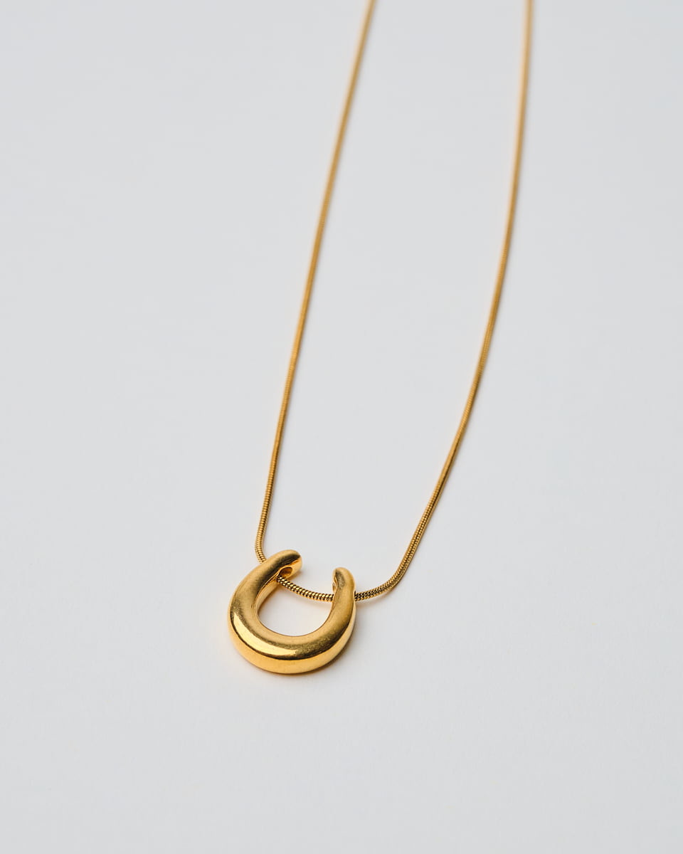18K Plated Lily Necklace