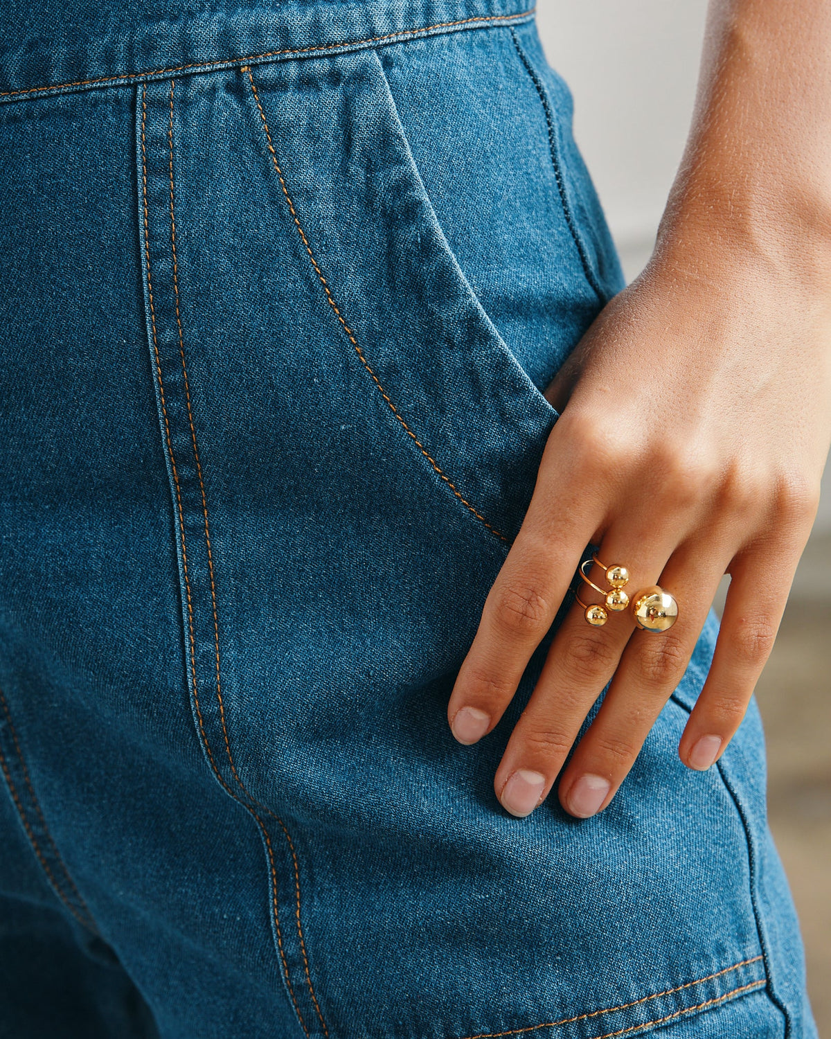 18K Plated Cloe Ring