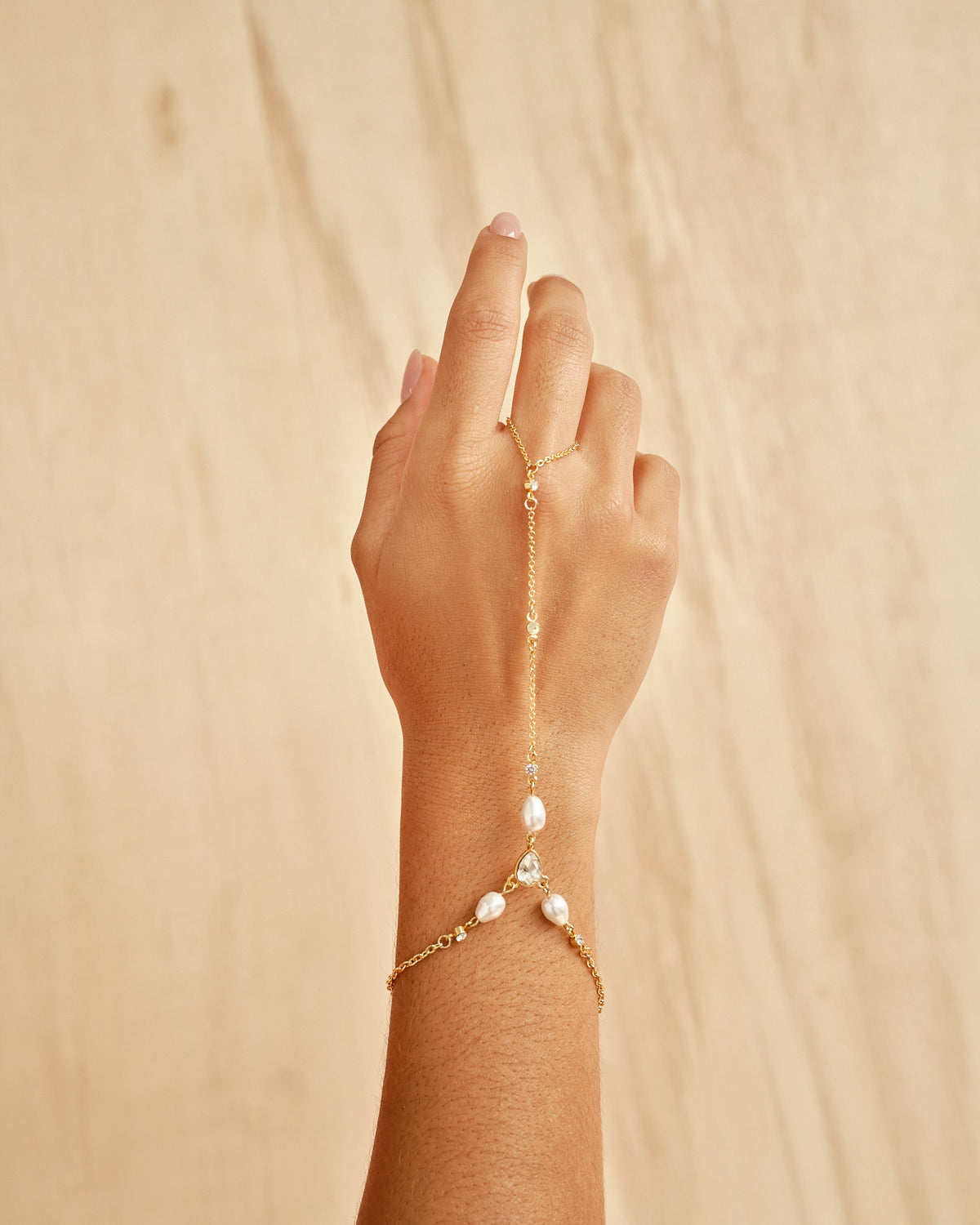 16K Plated Chele Hand Chain