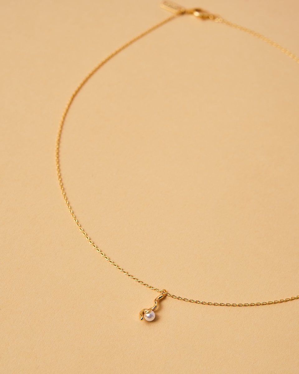 16K Plated Stephana Necklace