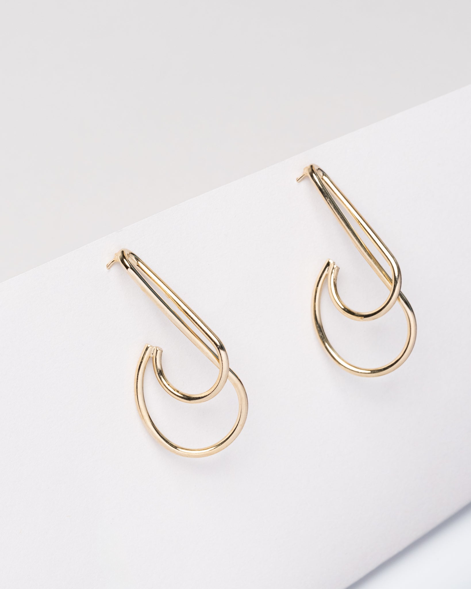 16K Plated Unique Earrings