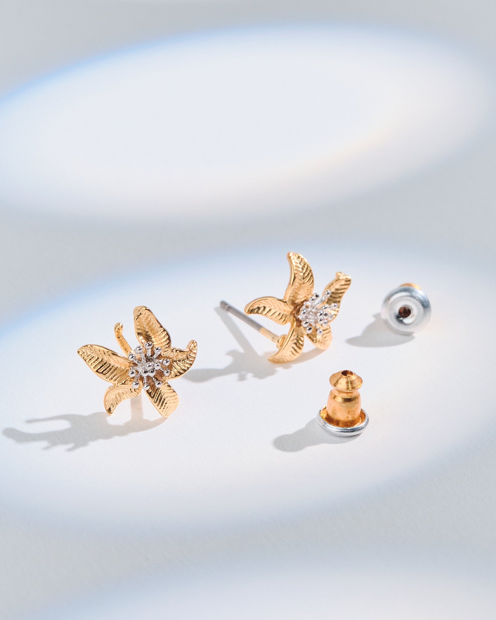 16K Plated Amelia Earrings