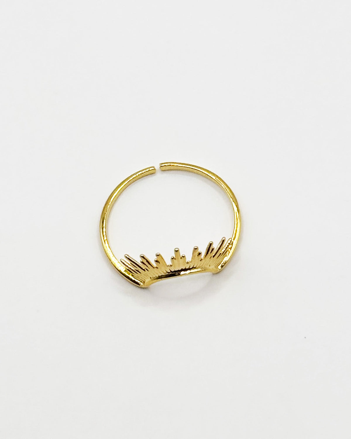 16K Plated Burst Ring