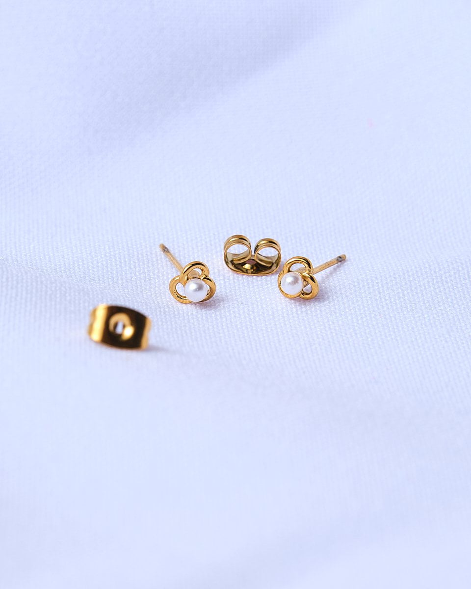 18K Plated Fushe Earrings