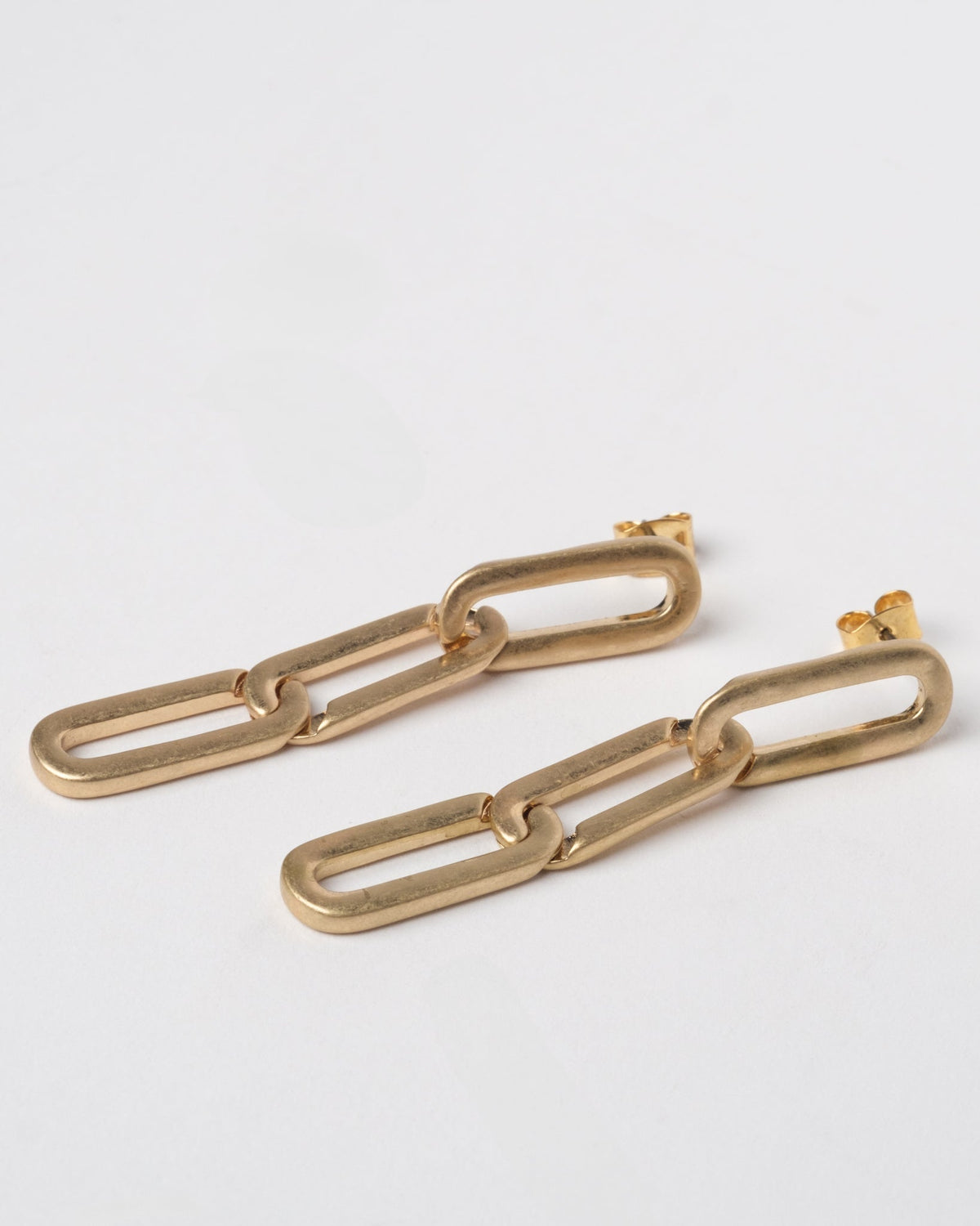Flat Links Earrings