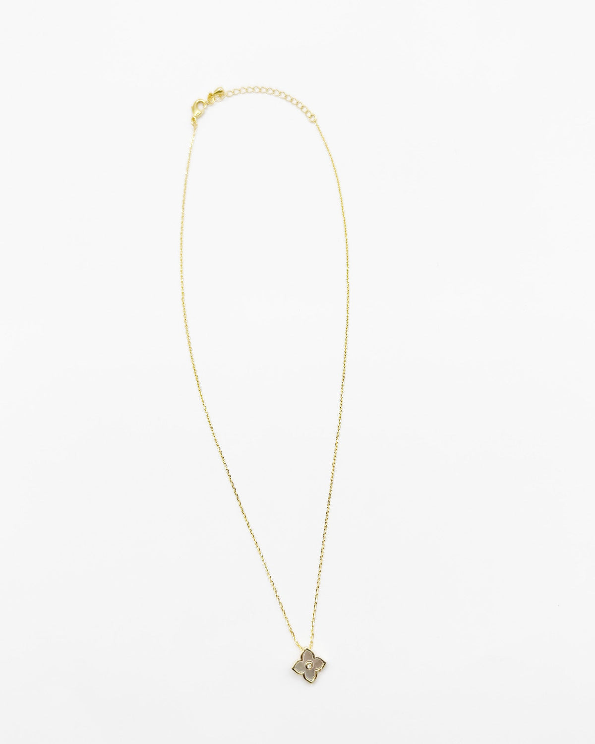 18K Plated Bam Necklace