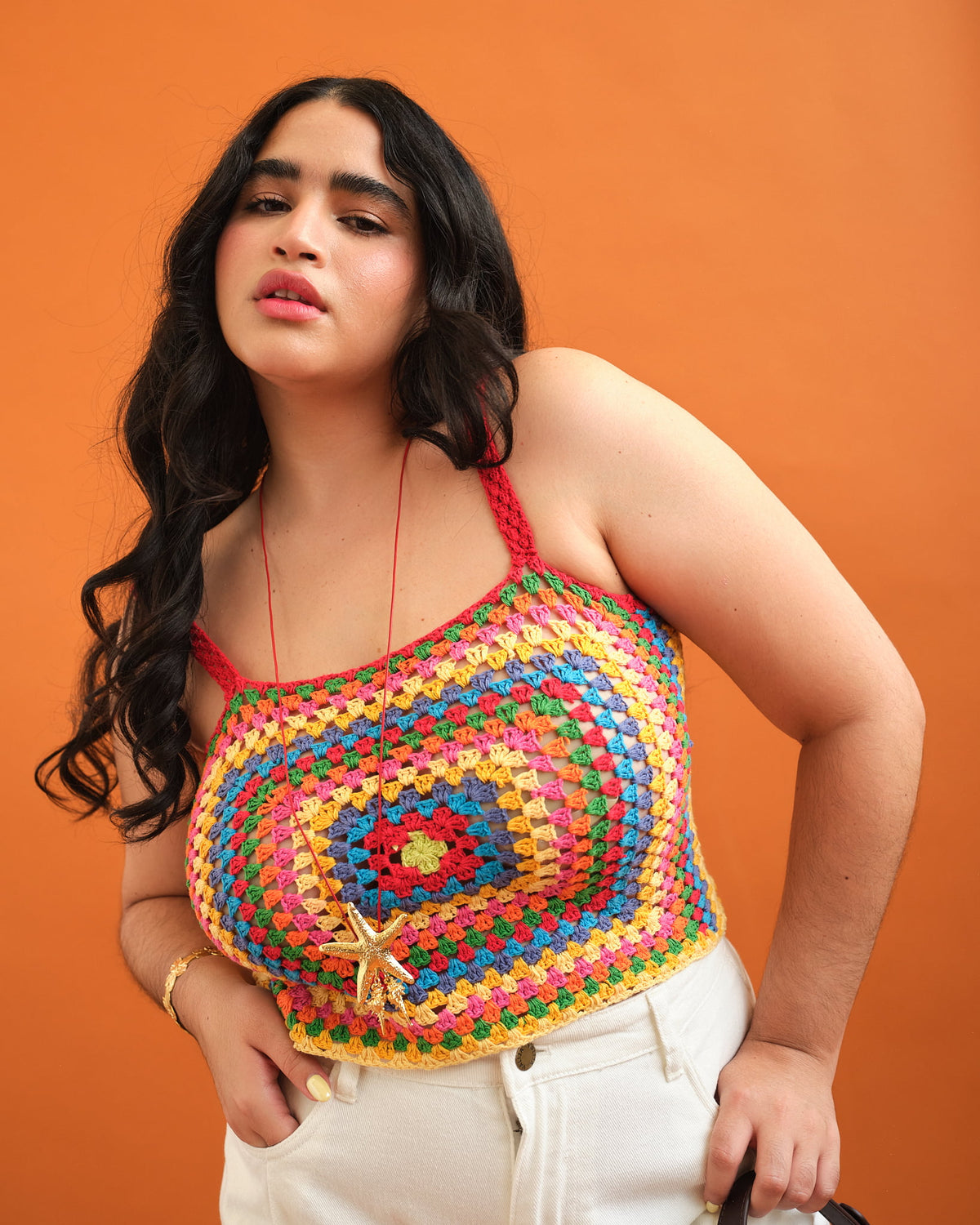 Nador Crochet Crop
