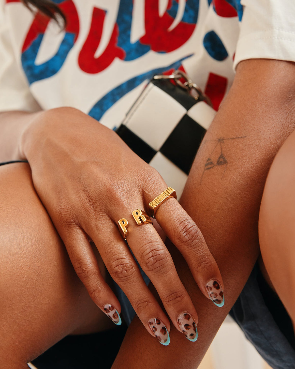 18K Plated Boricua Ring