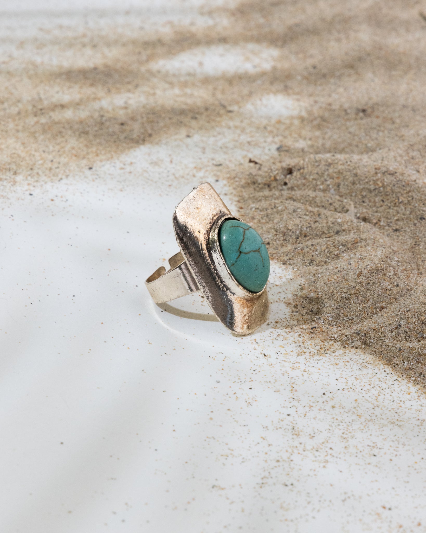 Modern Gemstone Ring