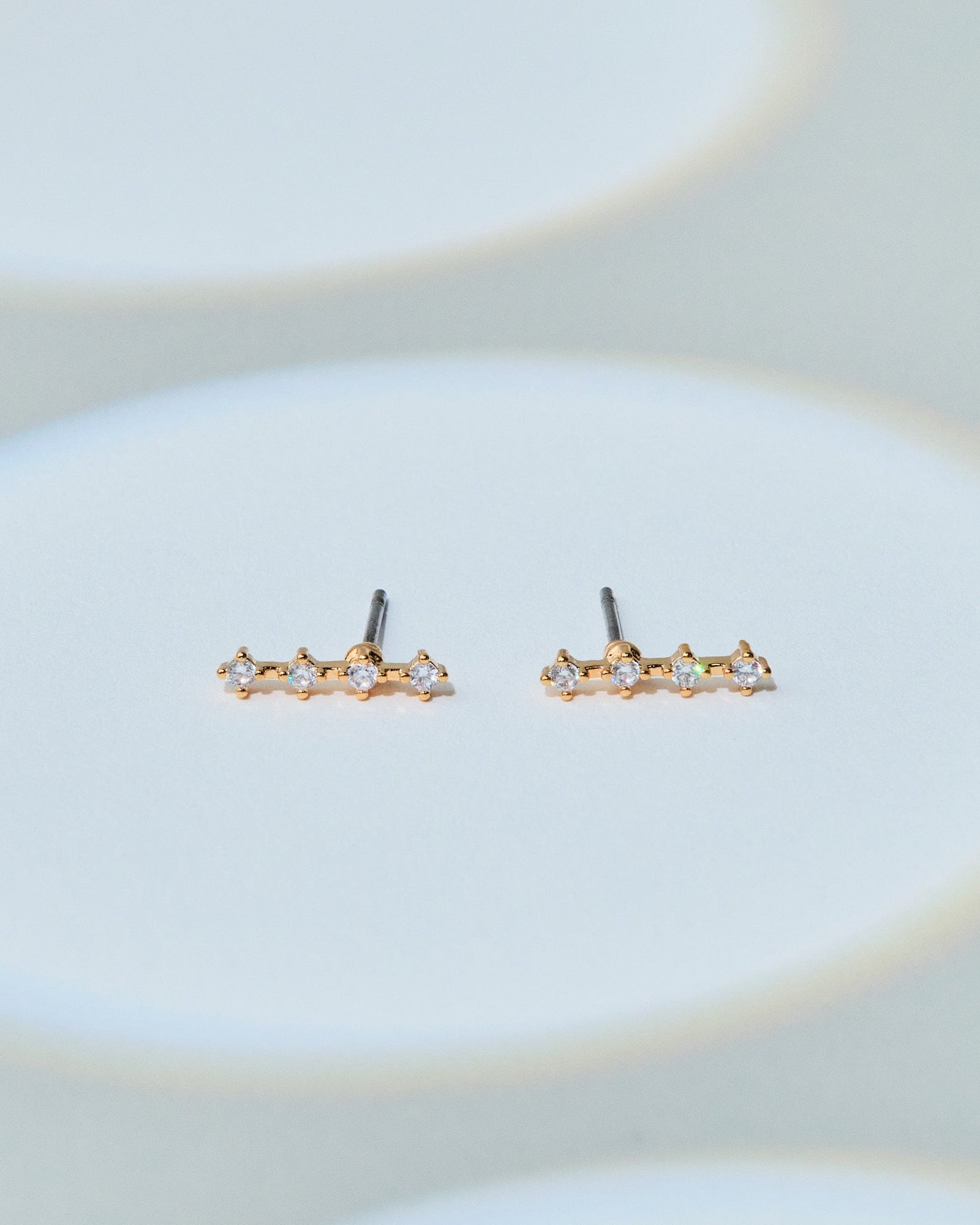 18K Plated Nancy Posts