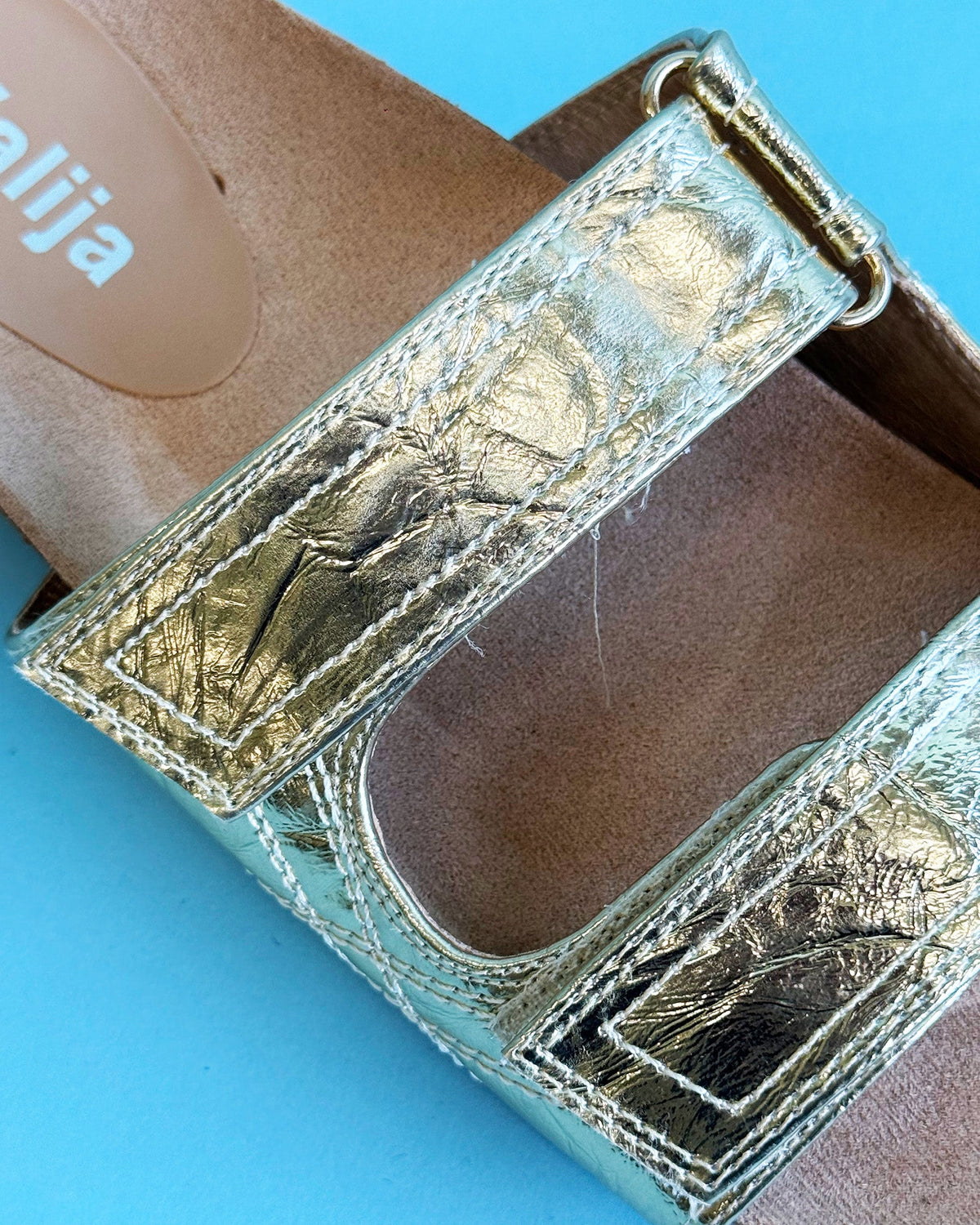 Tina Metallic Sandal