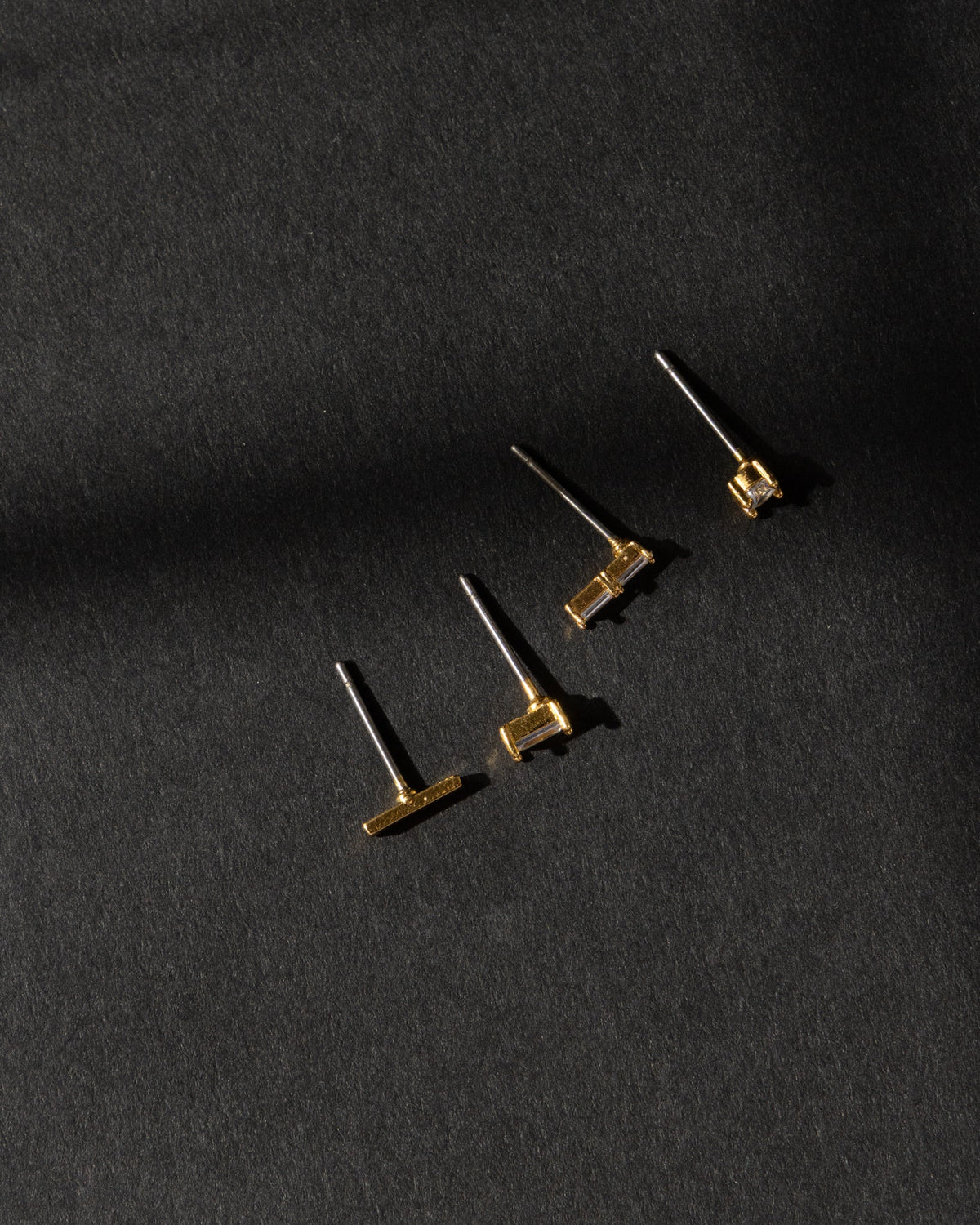 16K Plated Fancy Studs Set