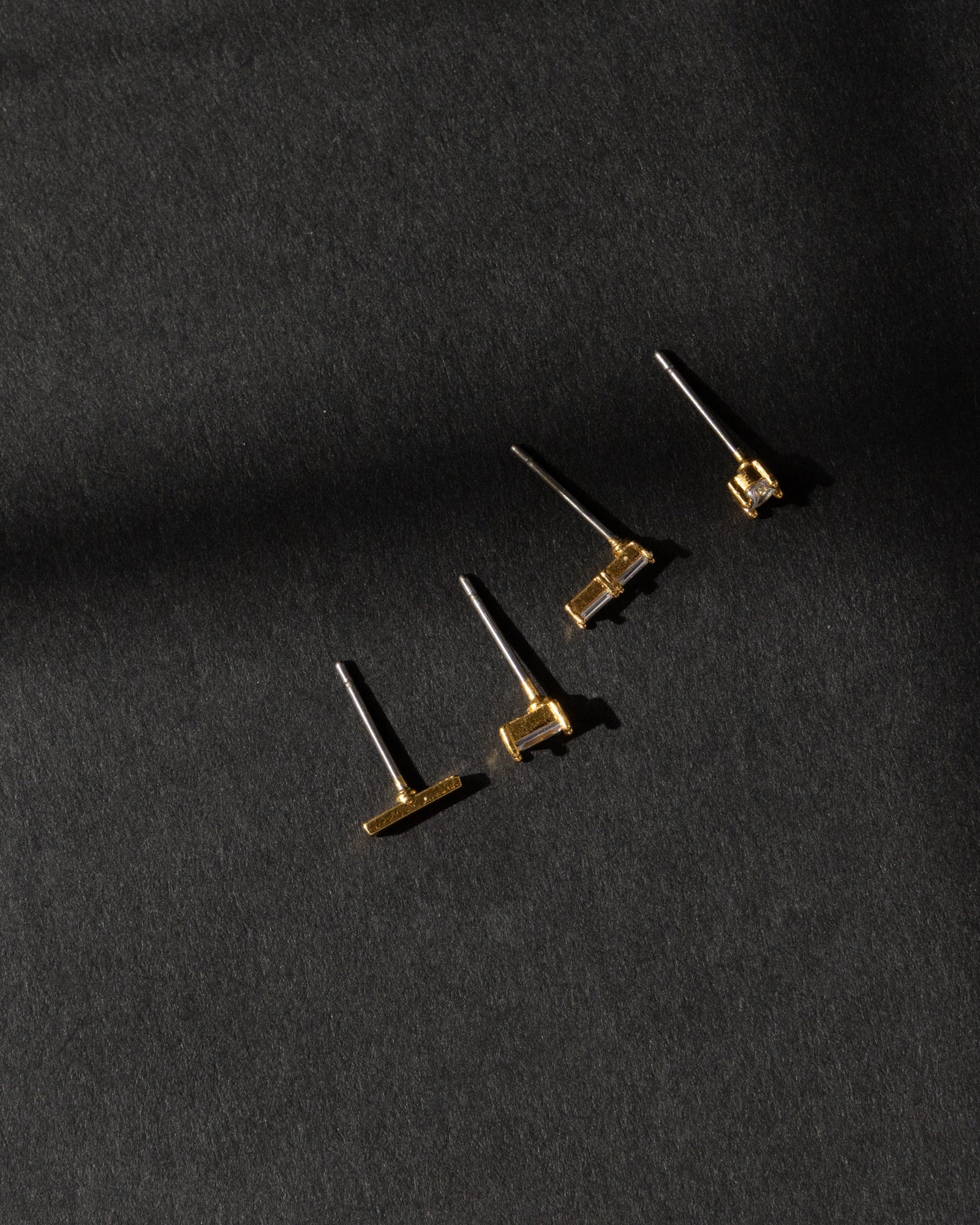 16K Plated Fancy Studs Set
