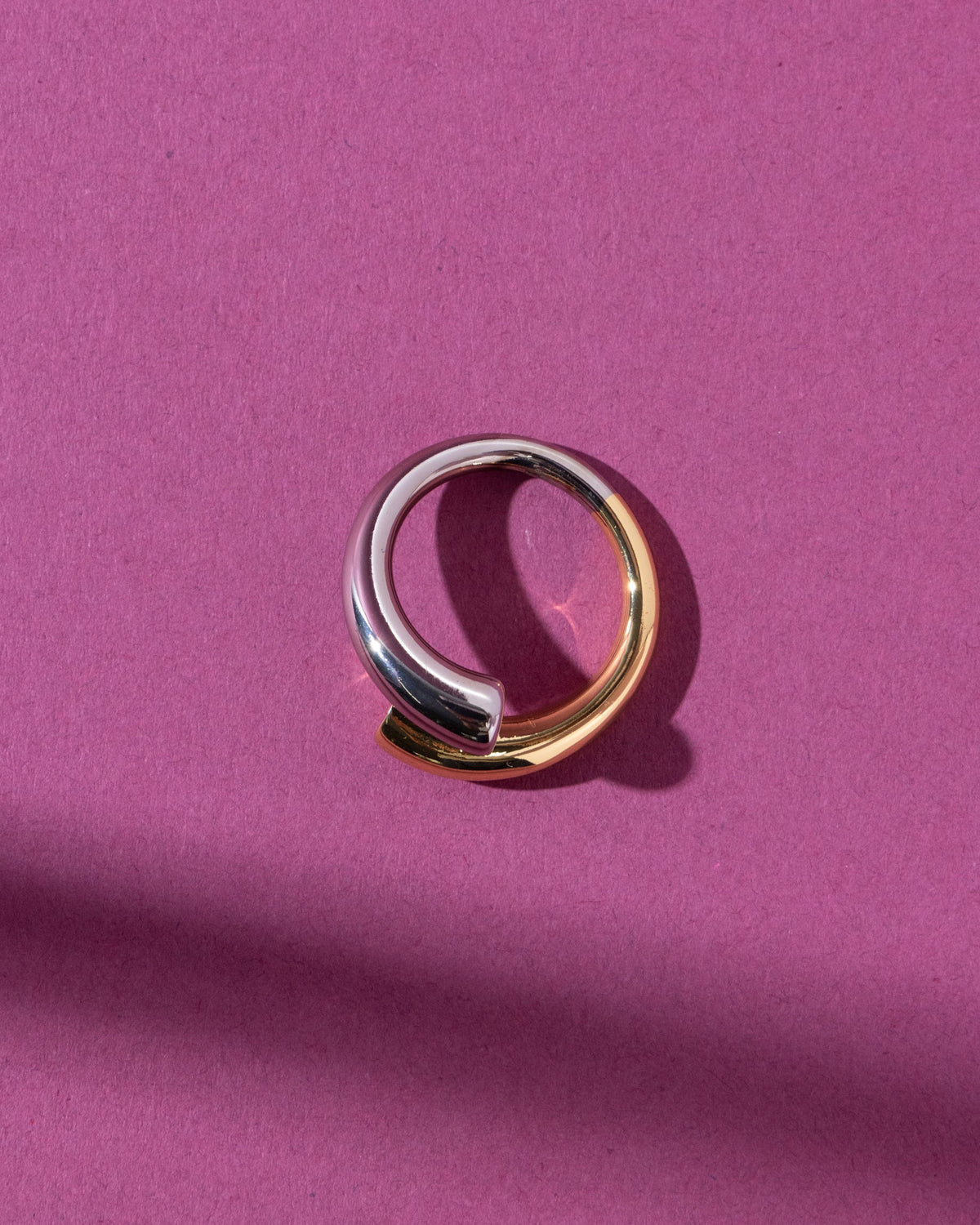 16K Plated Mixed Ring