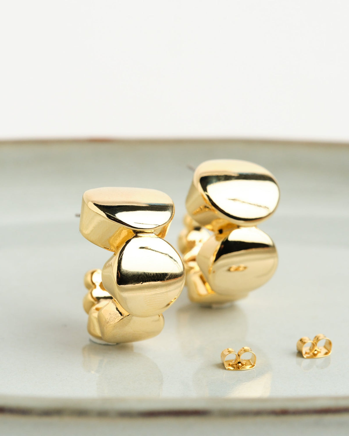 18K Plated Marjo Gold Earrings