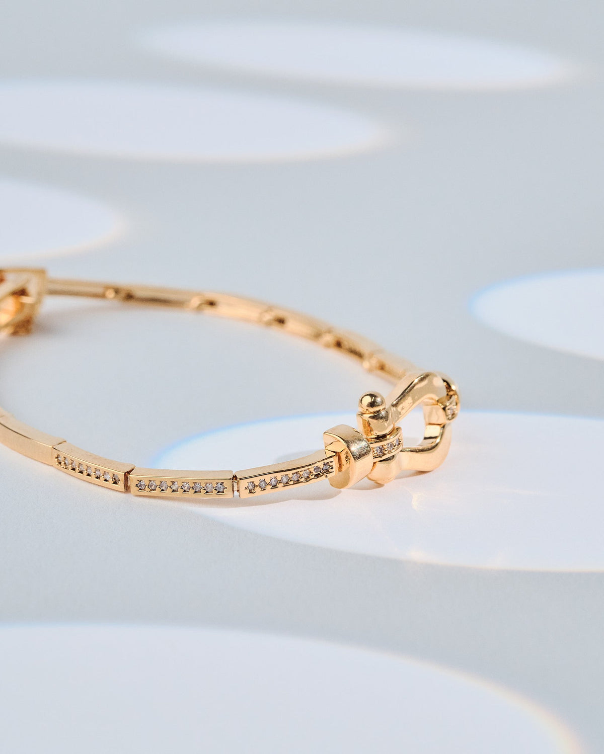 18K Plated Bash Bracelet