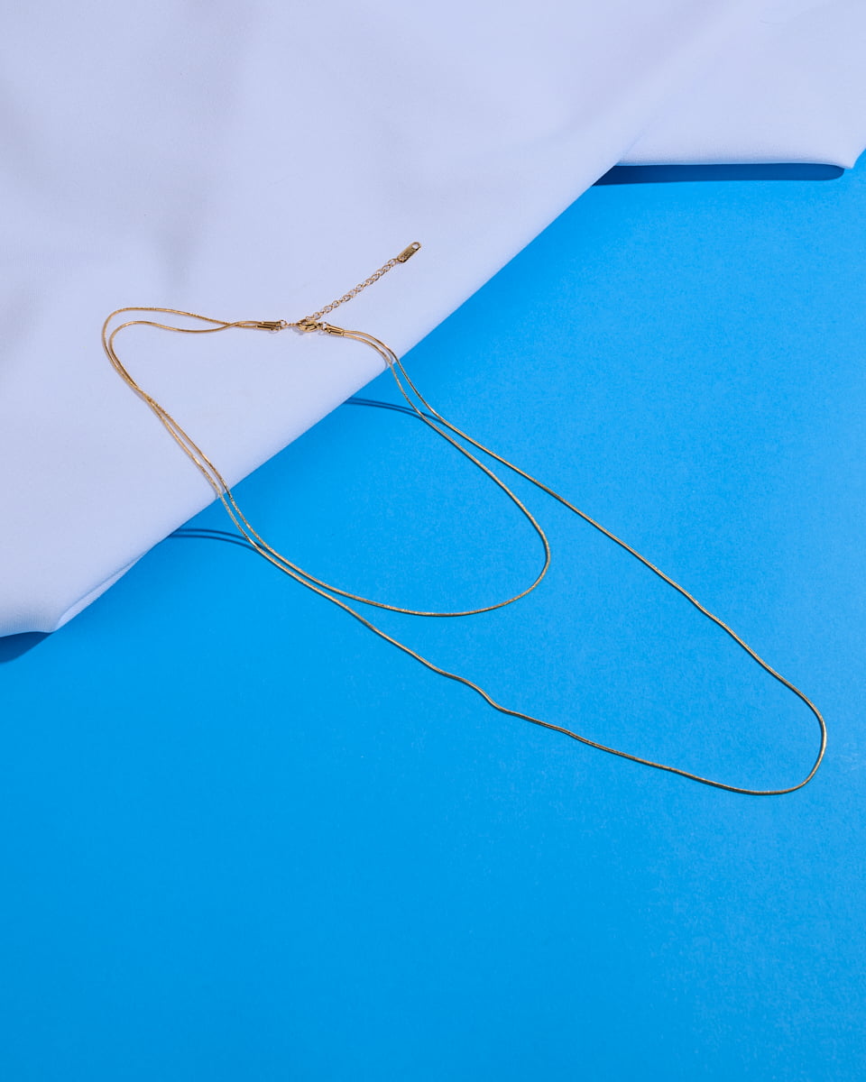 18K Plated Sebnitz Necklace