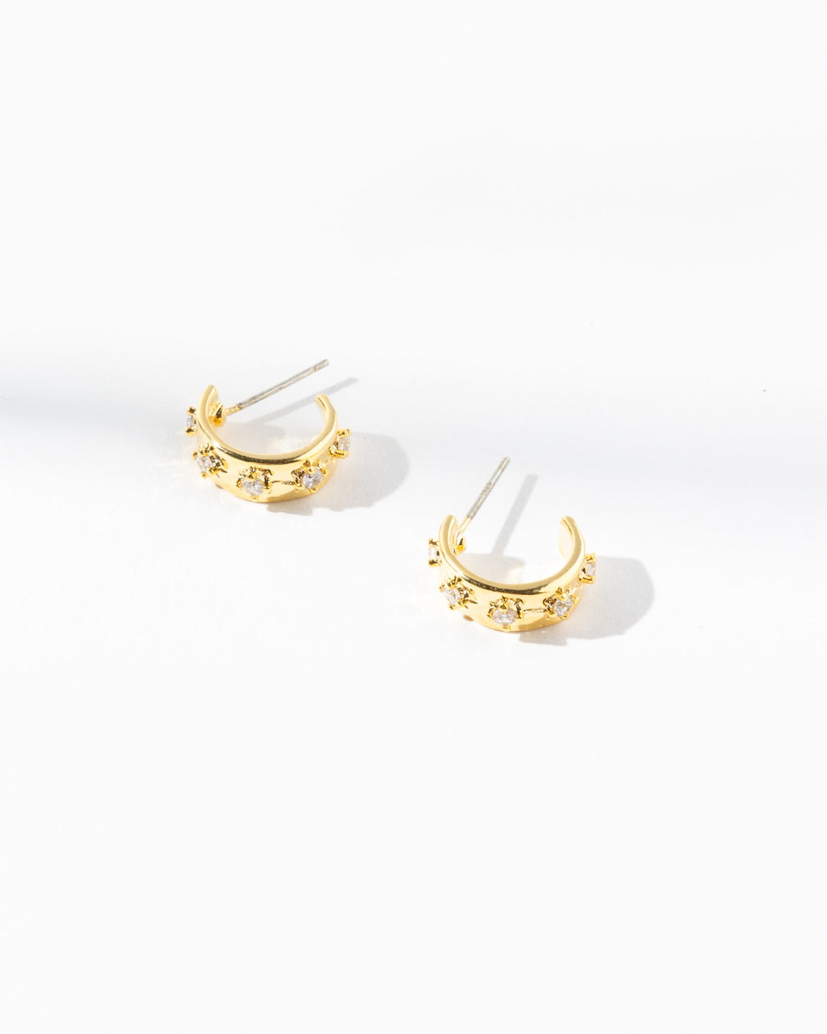 18K Plated Gabriel Earrings