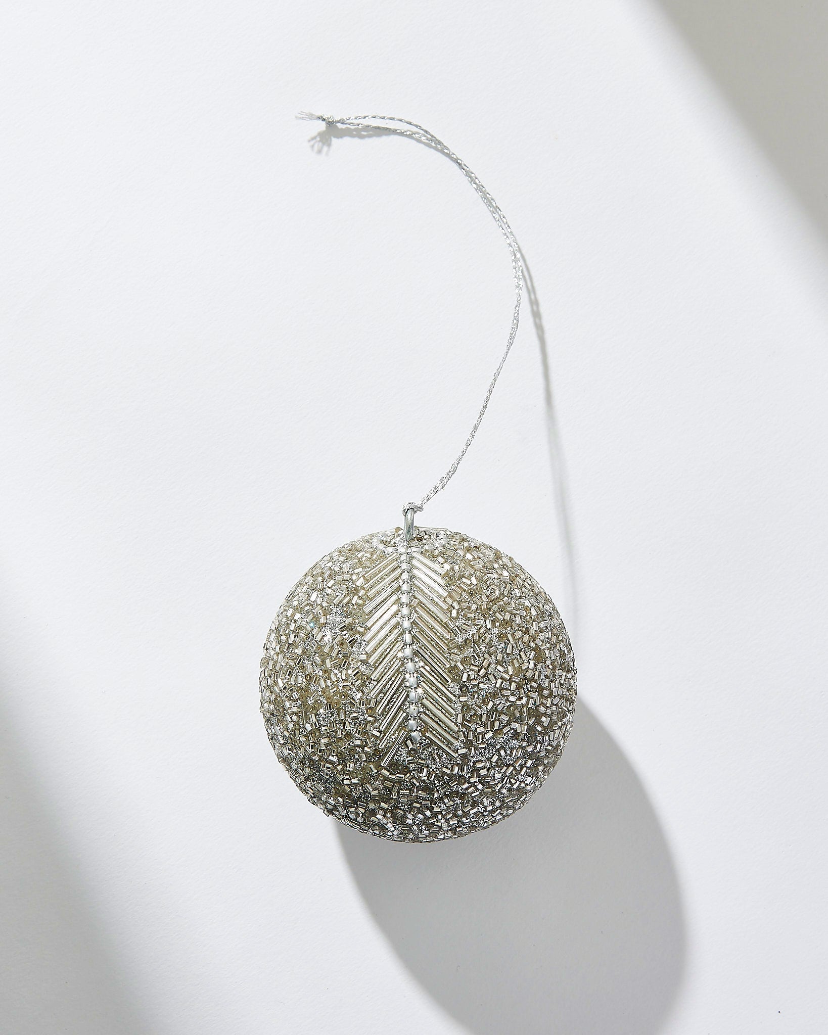 Silver Beads Ornament