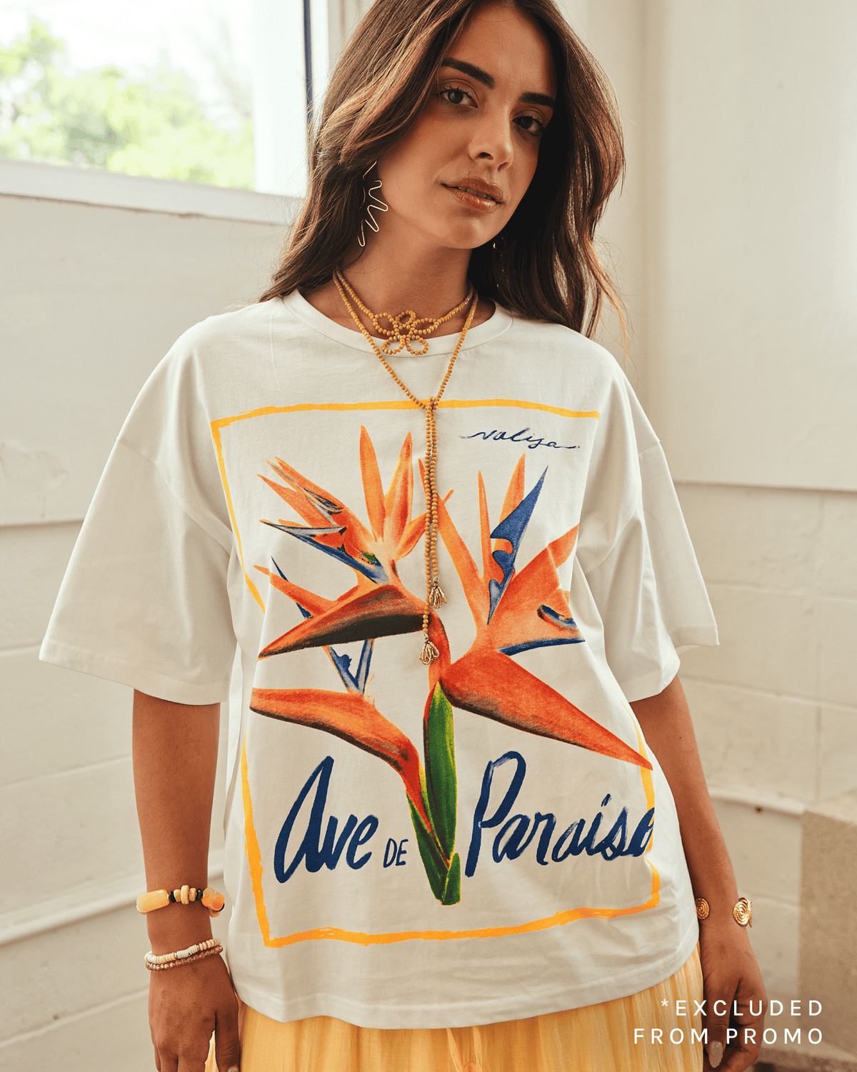 Ave De Paraiso Boxy Top