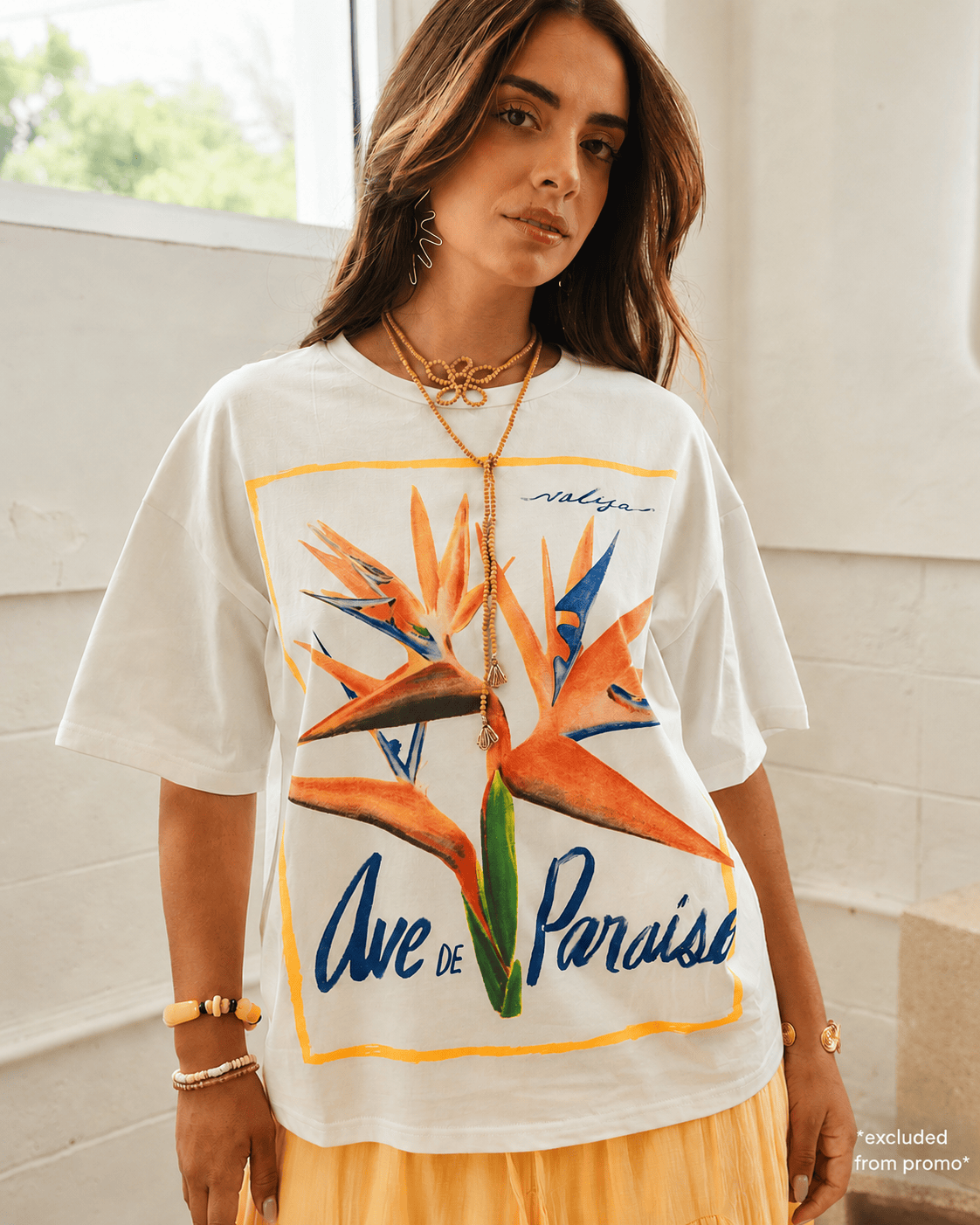 Ave De Paraiso Boxy Top