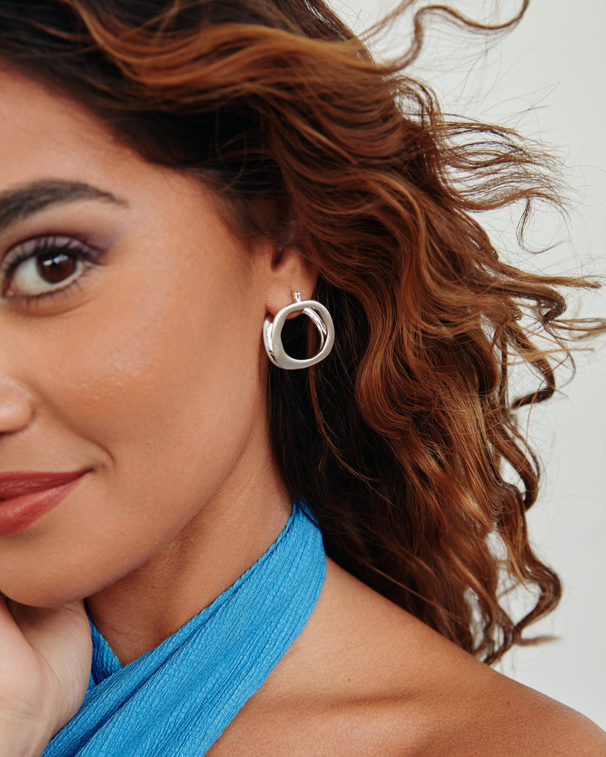 Karina Silver Earrings