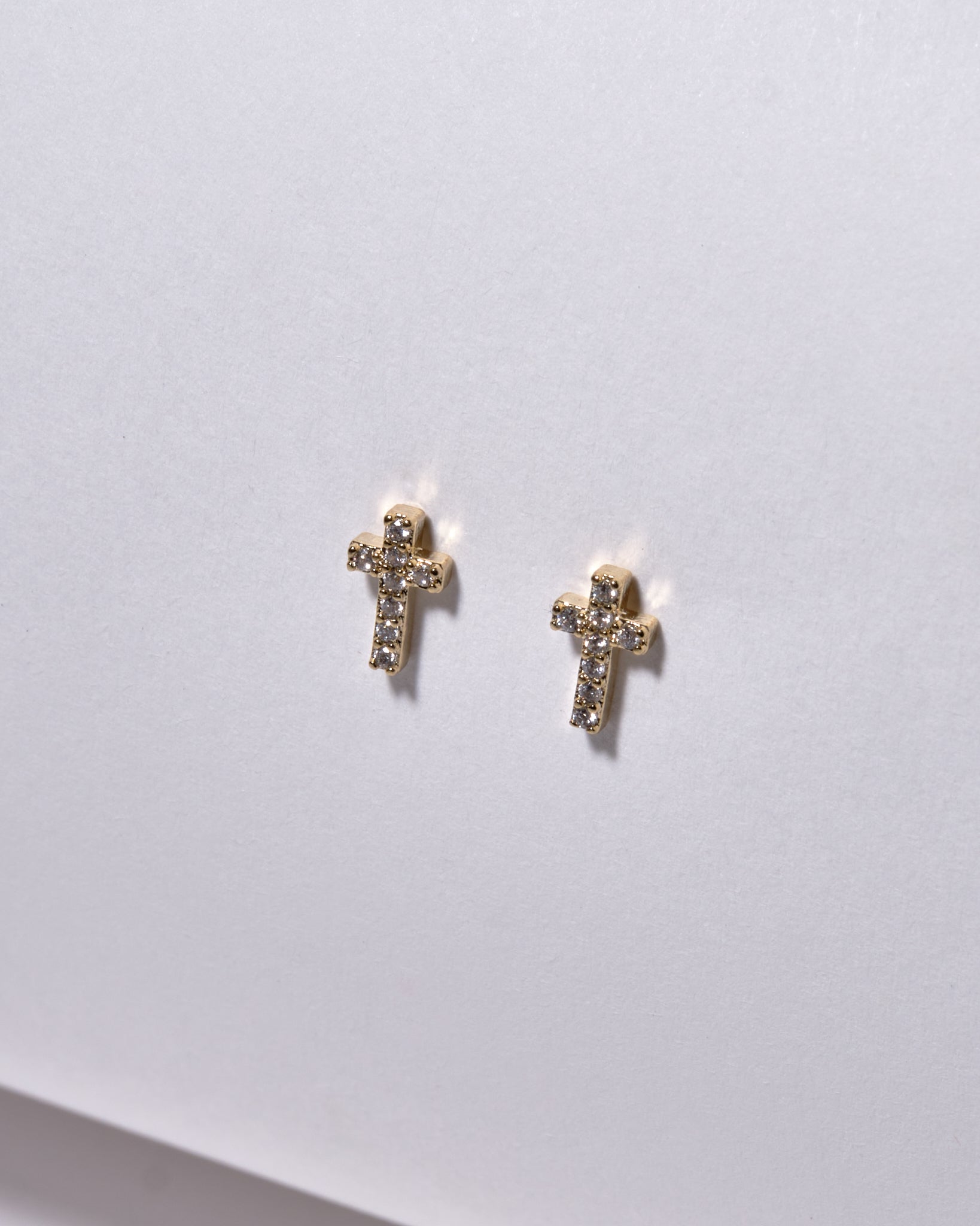 La Cruz Stud Earrings