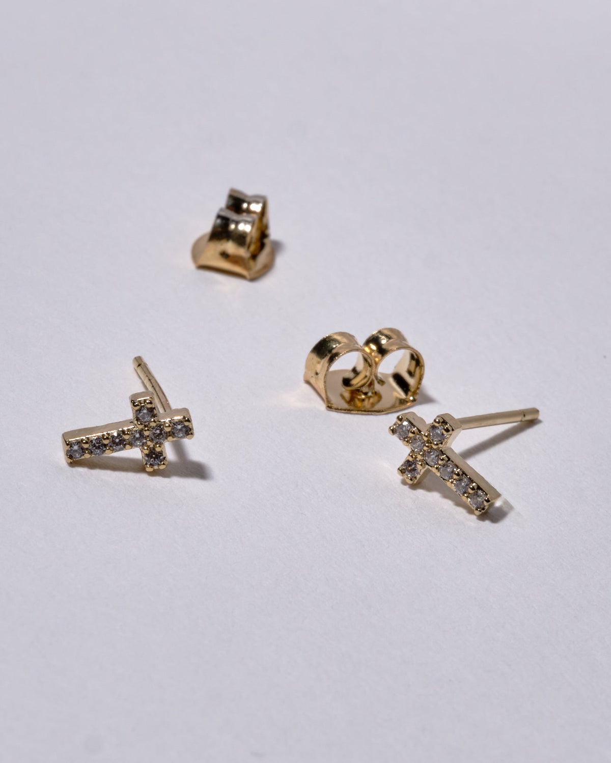 La Cruz Stud Earrings