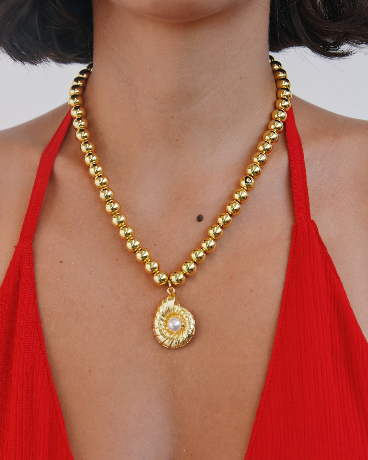 16K Plated Brooke Necklace