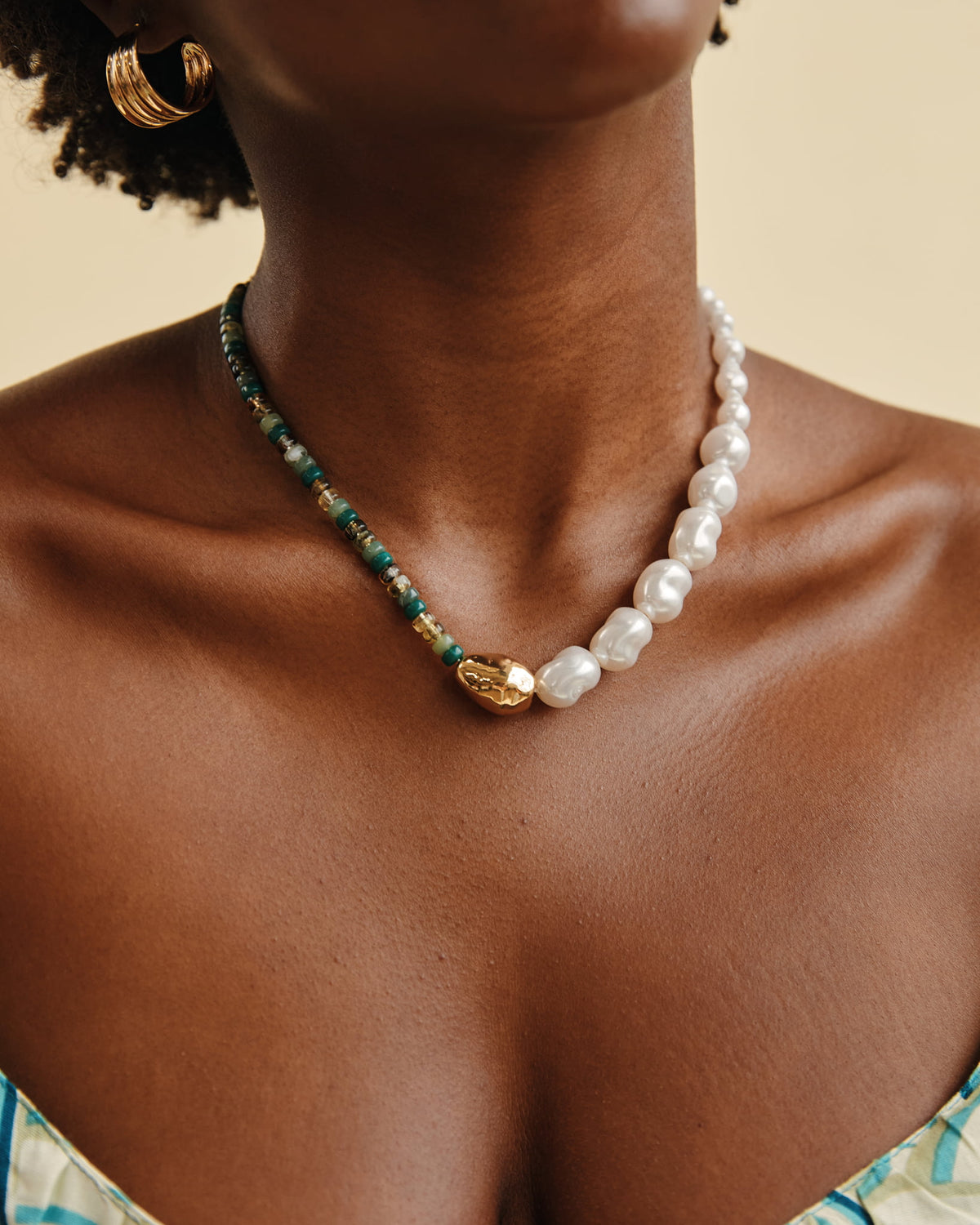 16K Plated Patrick Necklace