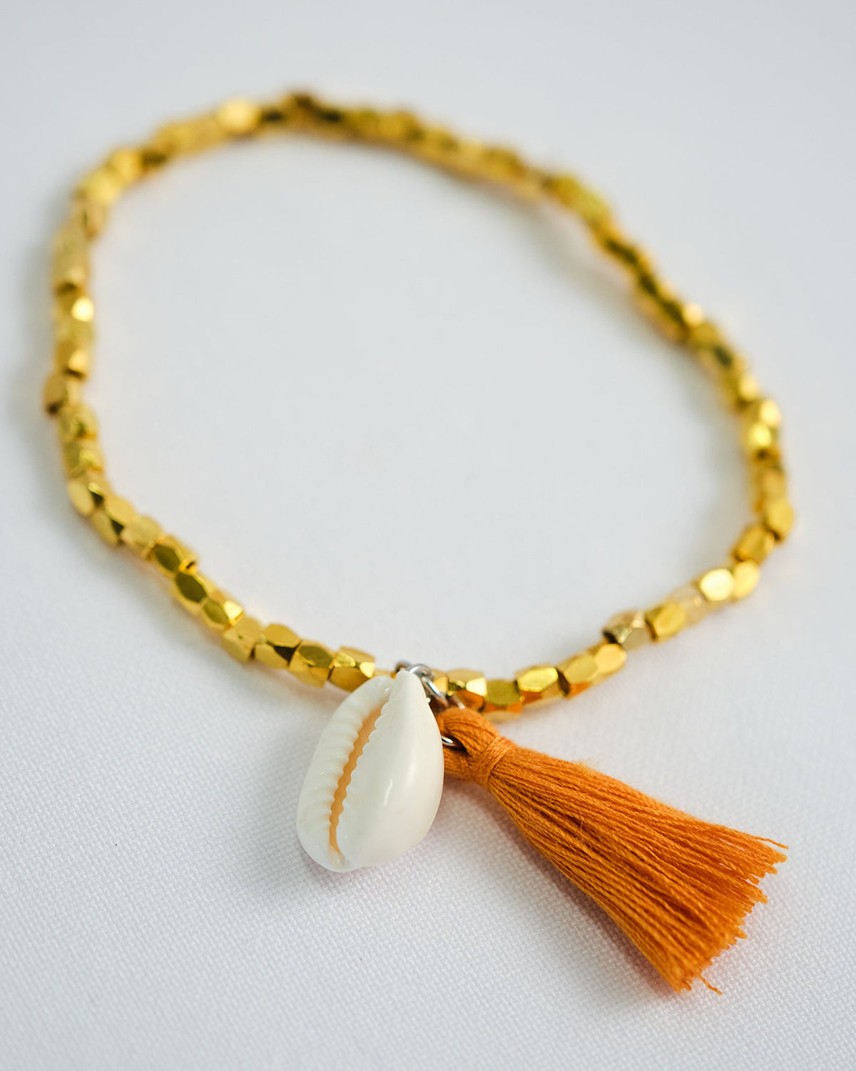 Special Shell + Tassel Bracelet