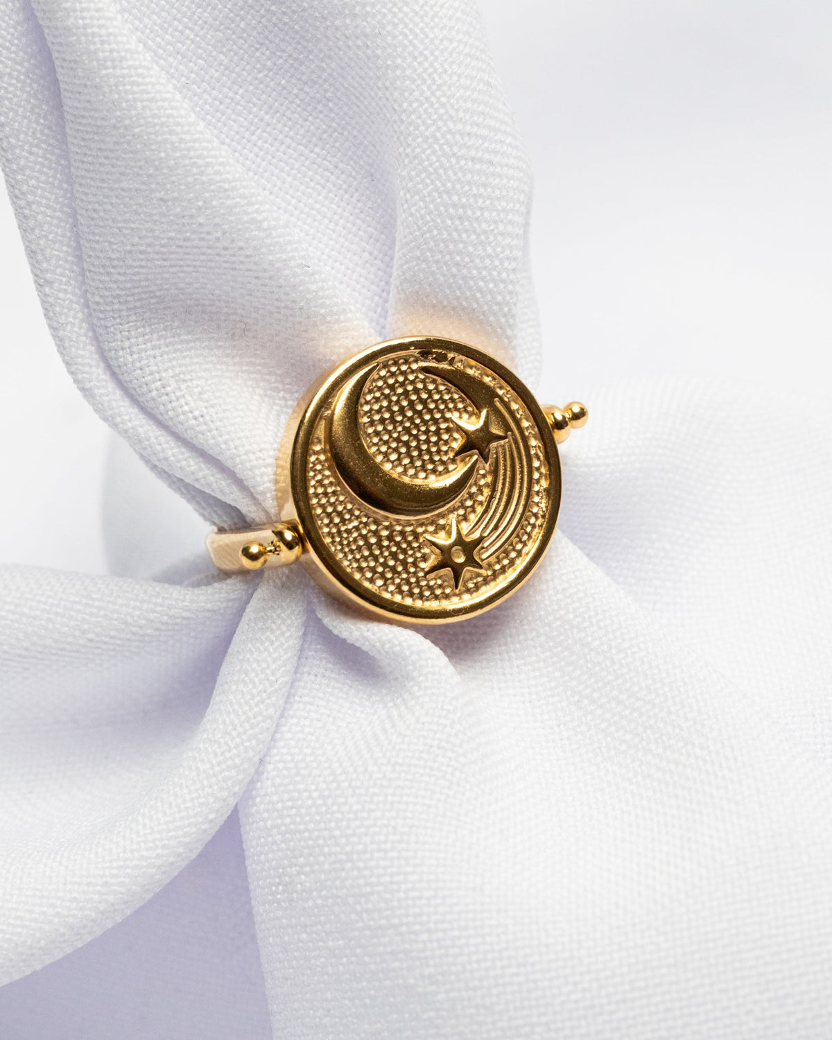 16K Plated Chloe Ring