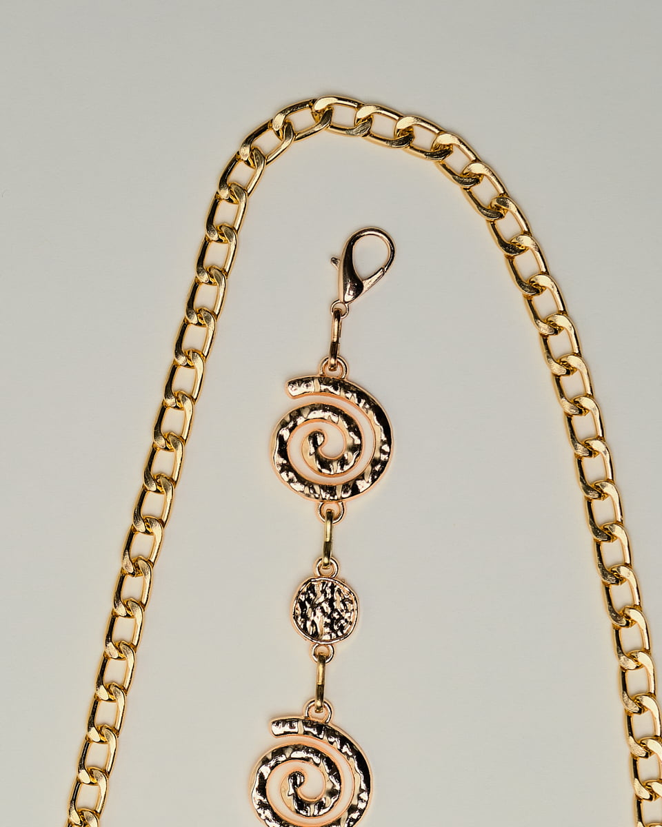 Gold Spiral Belt