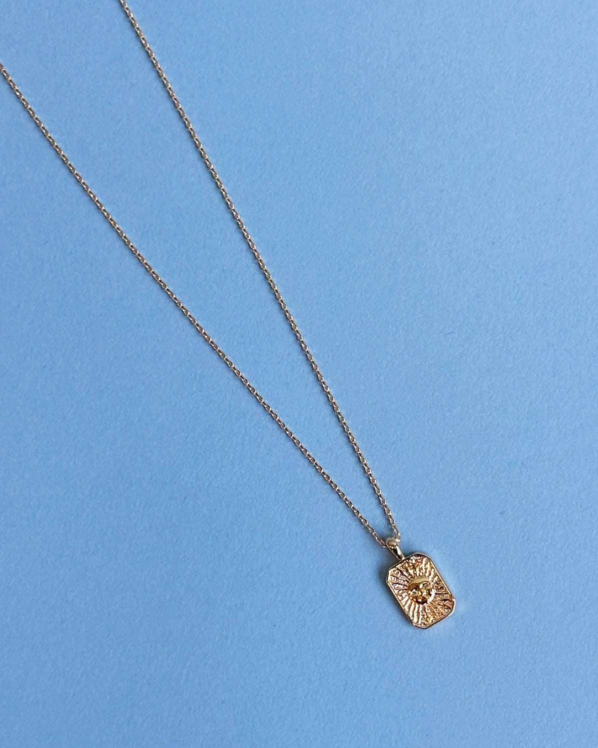16K Plated El Sol Necklace