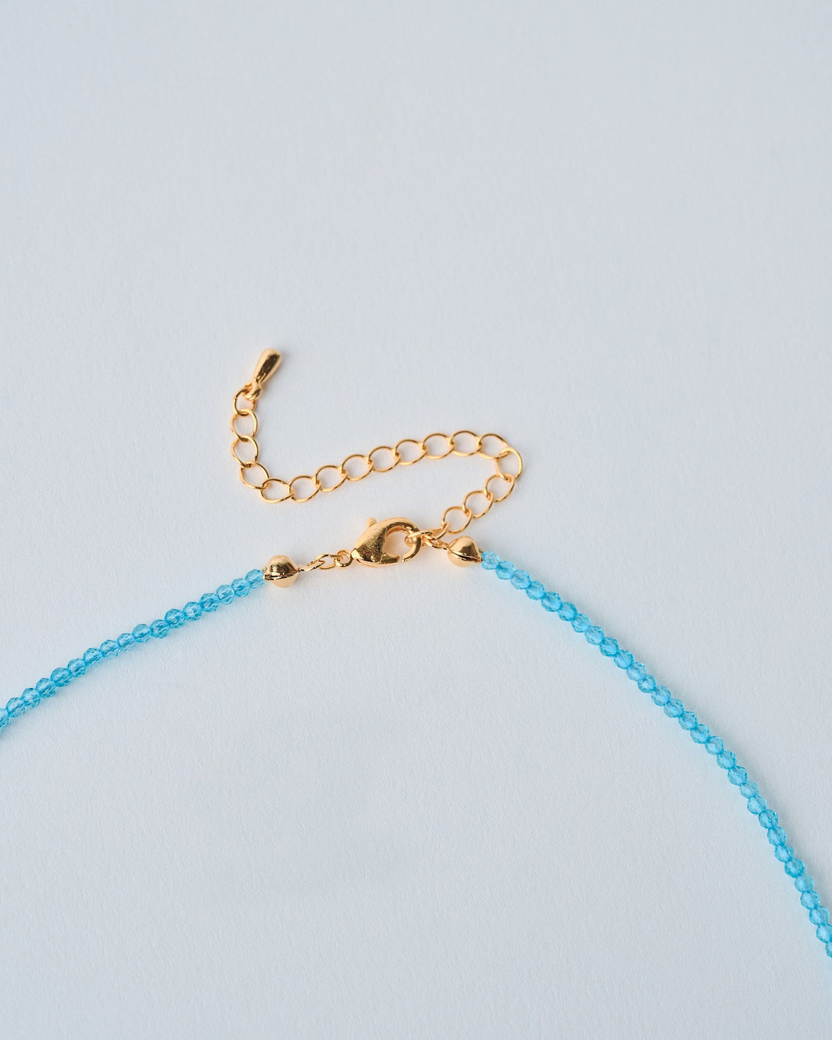 18K Plated Blu Sun Necklace