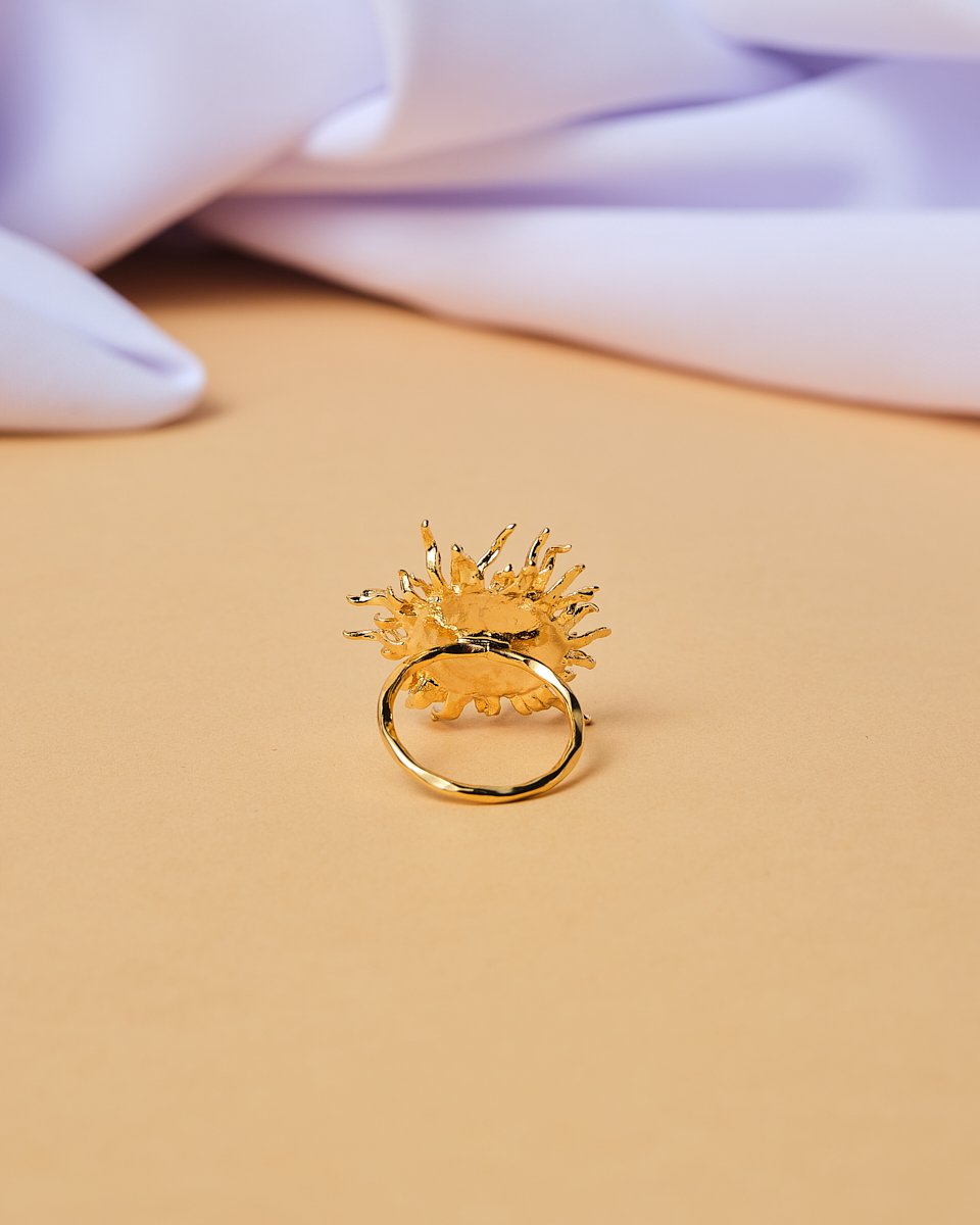 18K Plated Solaris Ring
