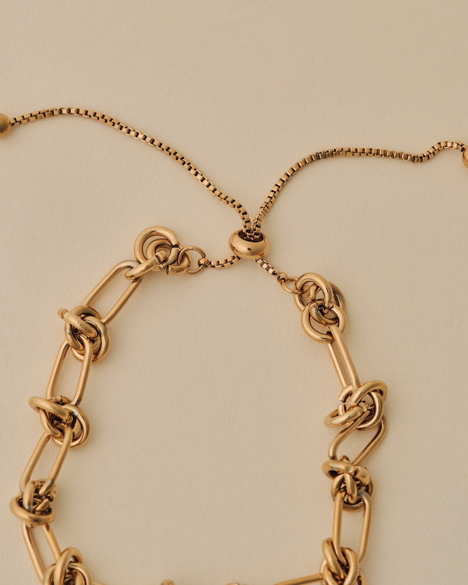 18K Plated Knots Bracelet