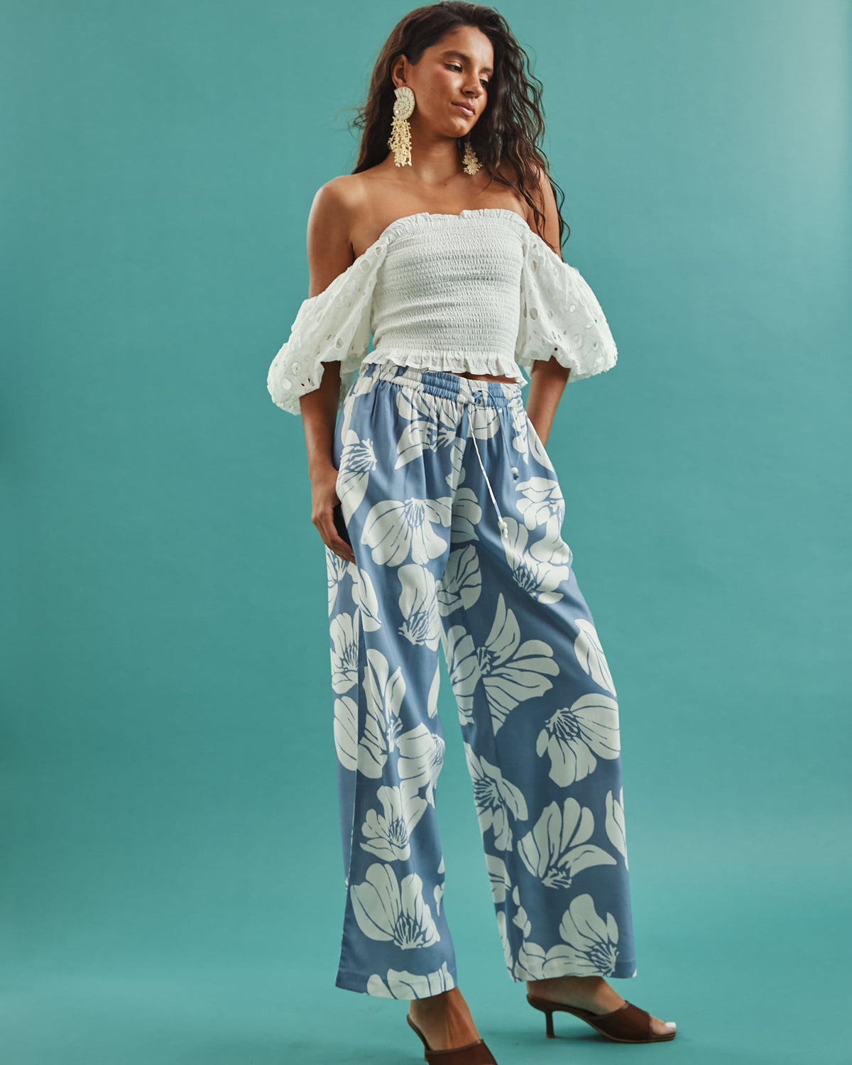 Tafi Pullstring Pant
