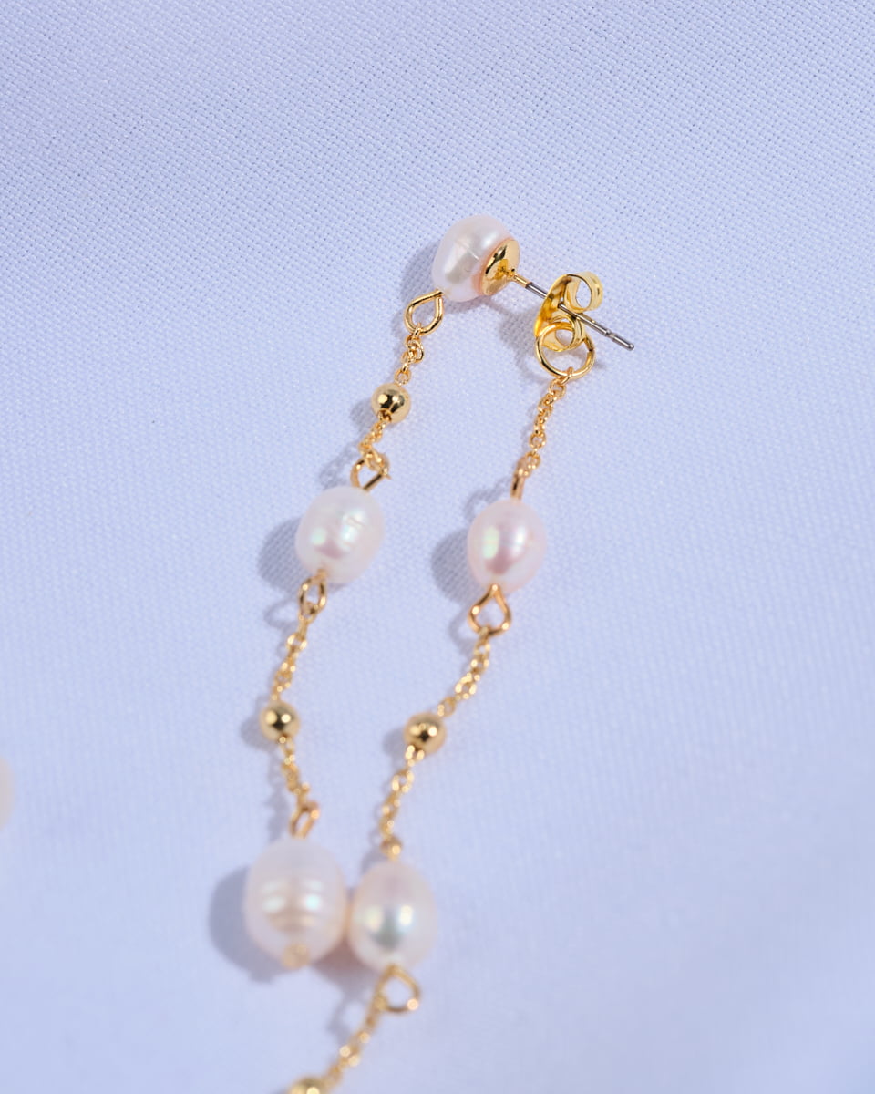 16K Plated Kalamaria Earrings